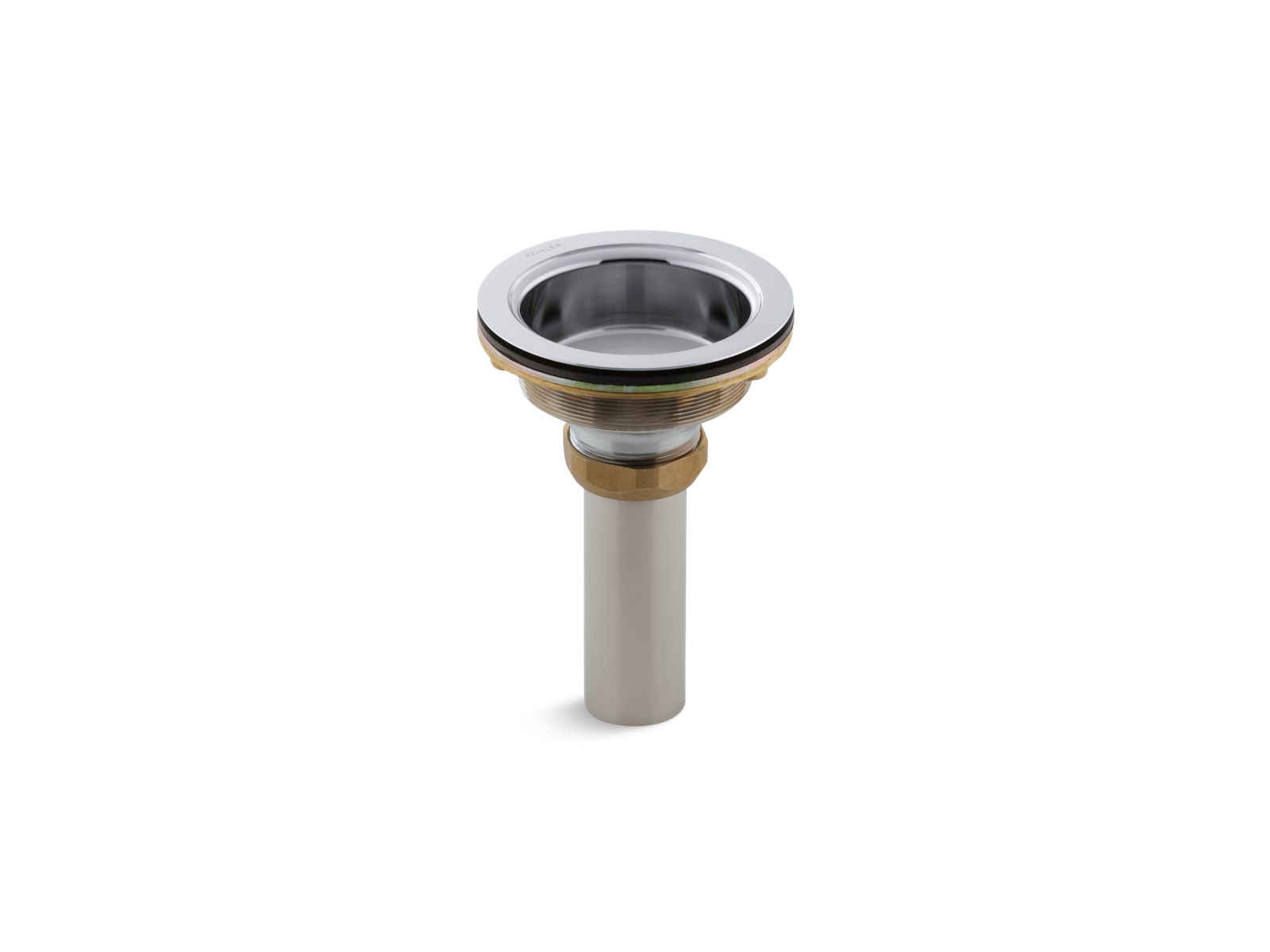 Duostrainer® Sink drain body with tailpiece