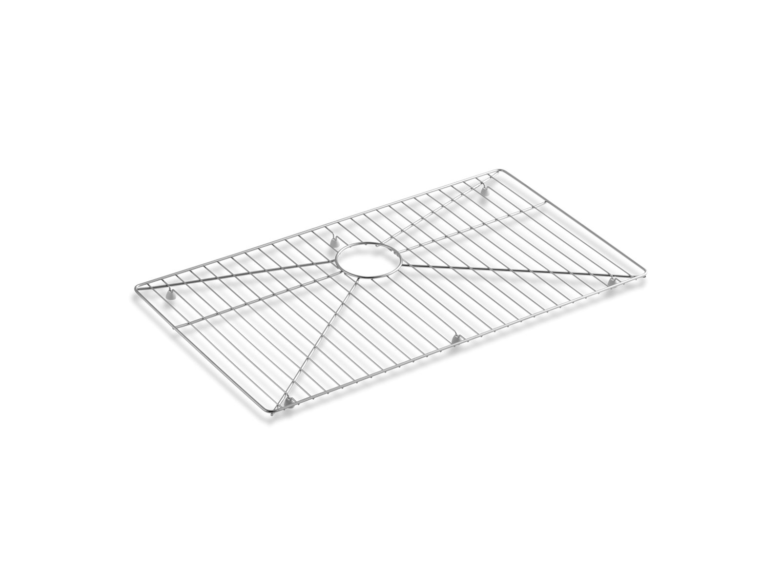 Vault™ Strive® Stainless steel sink rack, 29-1/4" x 15-15/16" for K-3821 Vault™ and K-5285 Strive® kitchen sinks