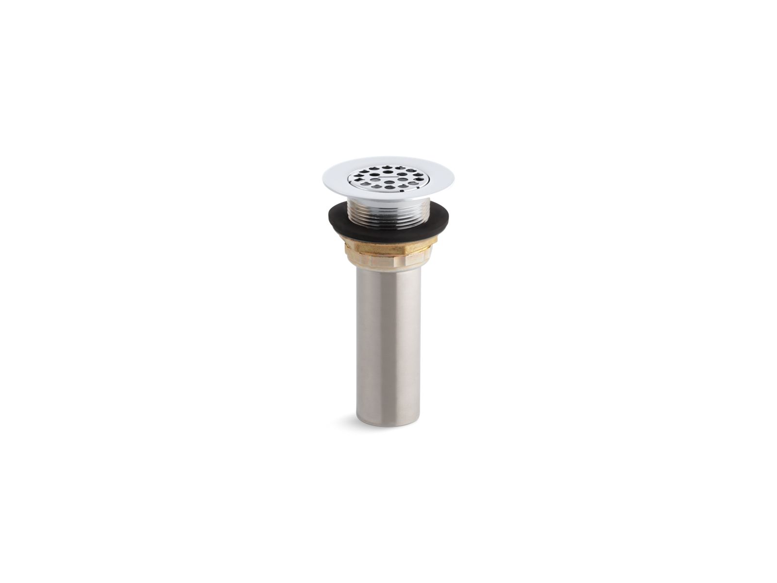 Brass sink strainer for 2" outlets