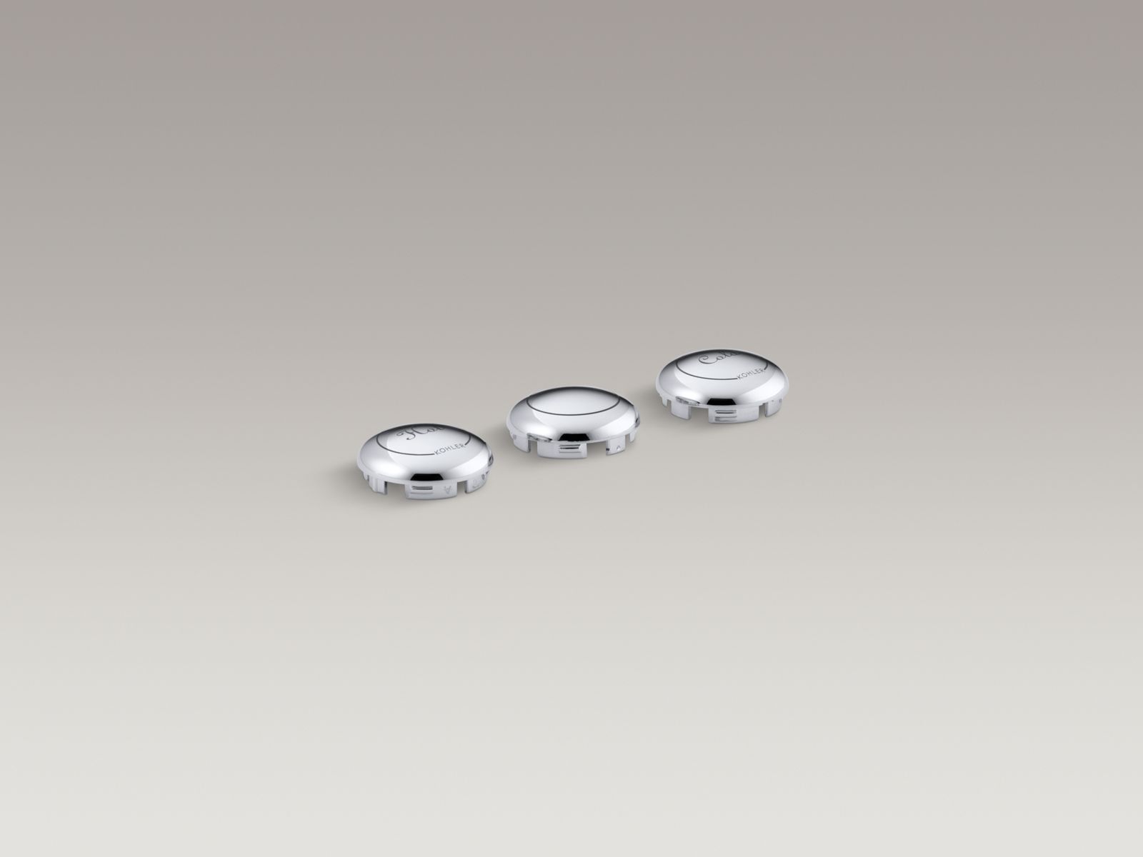 Fairfax(R) plug button set for two-handle faucet