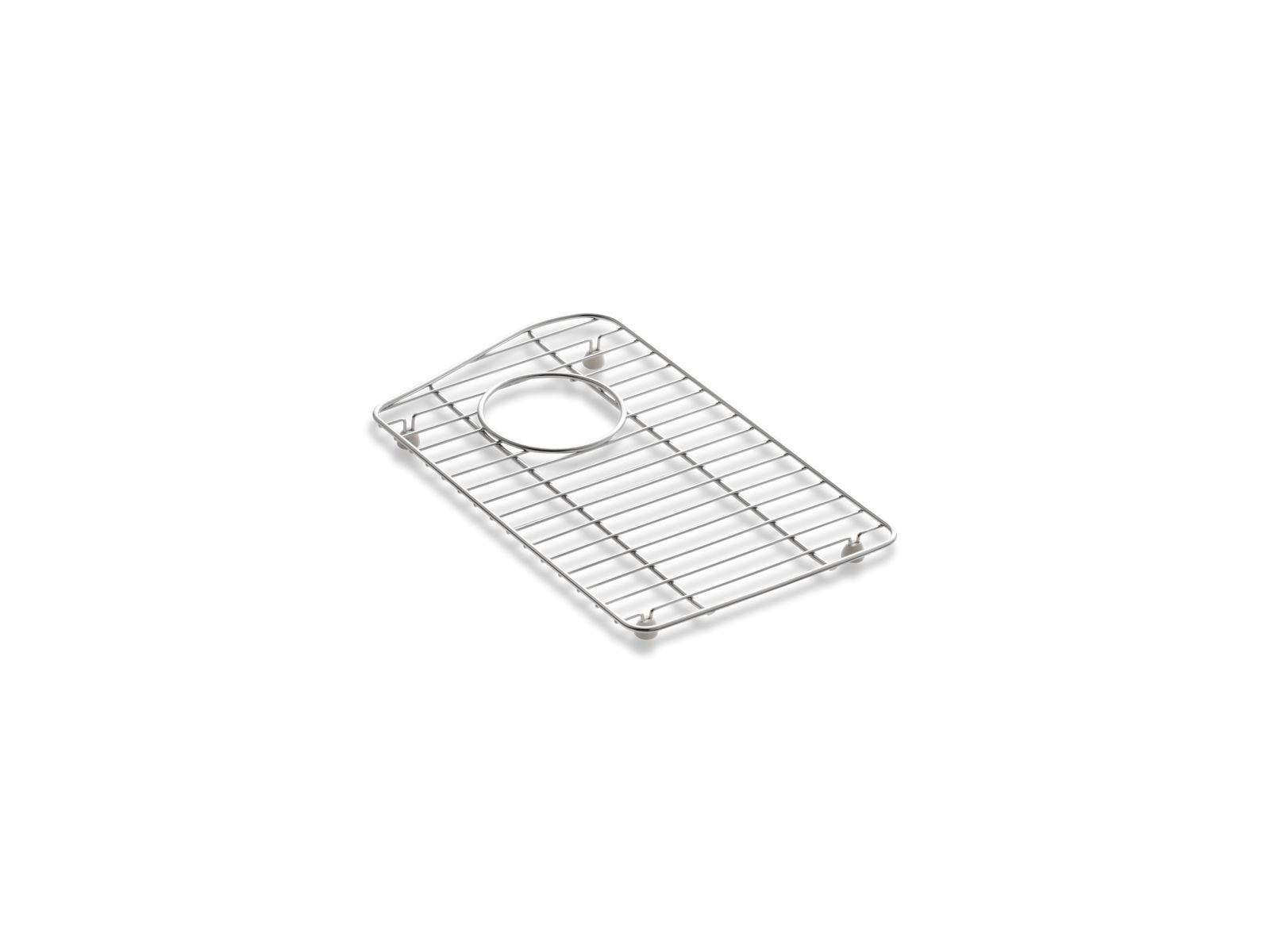 Lawnfield® Stainless steel sink rack, 15-13/32" x 16-1/2