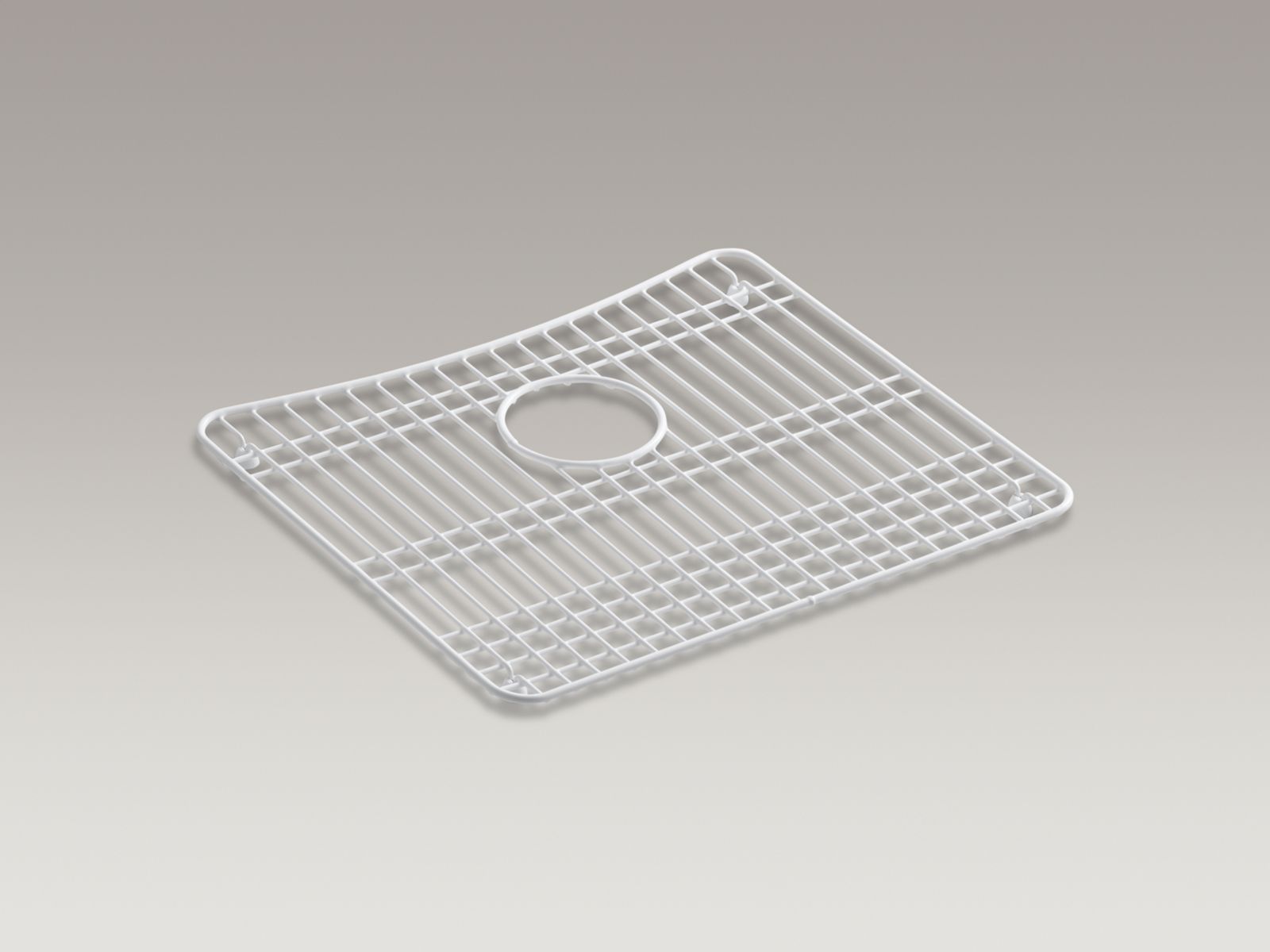Cilantro stainless steel bottom bowl rack, 17-3/8" x 15"