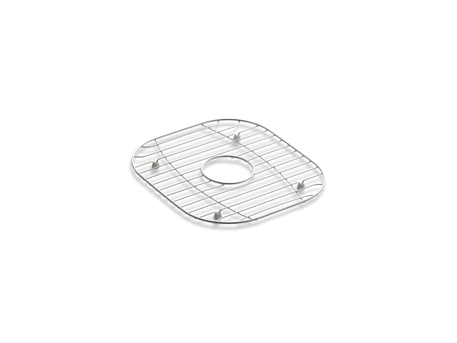 Undertone® Stainless steel sink rack for small bowl, 13" x 14-5/8"