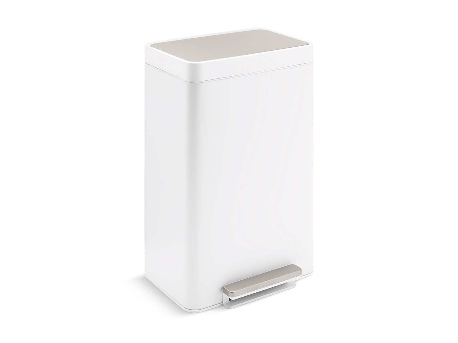 13-gallon stainless steel step can