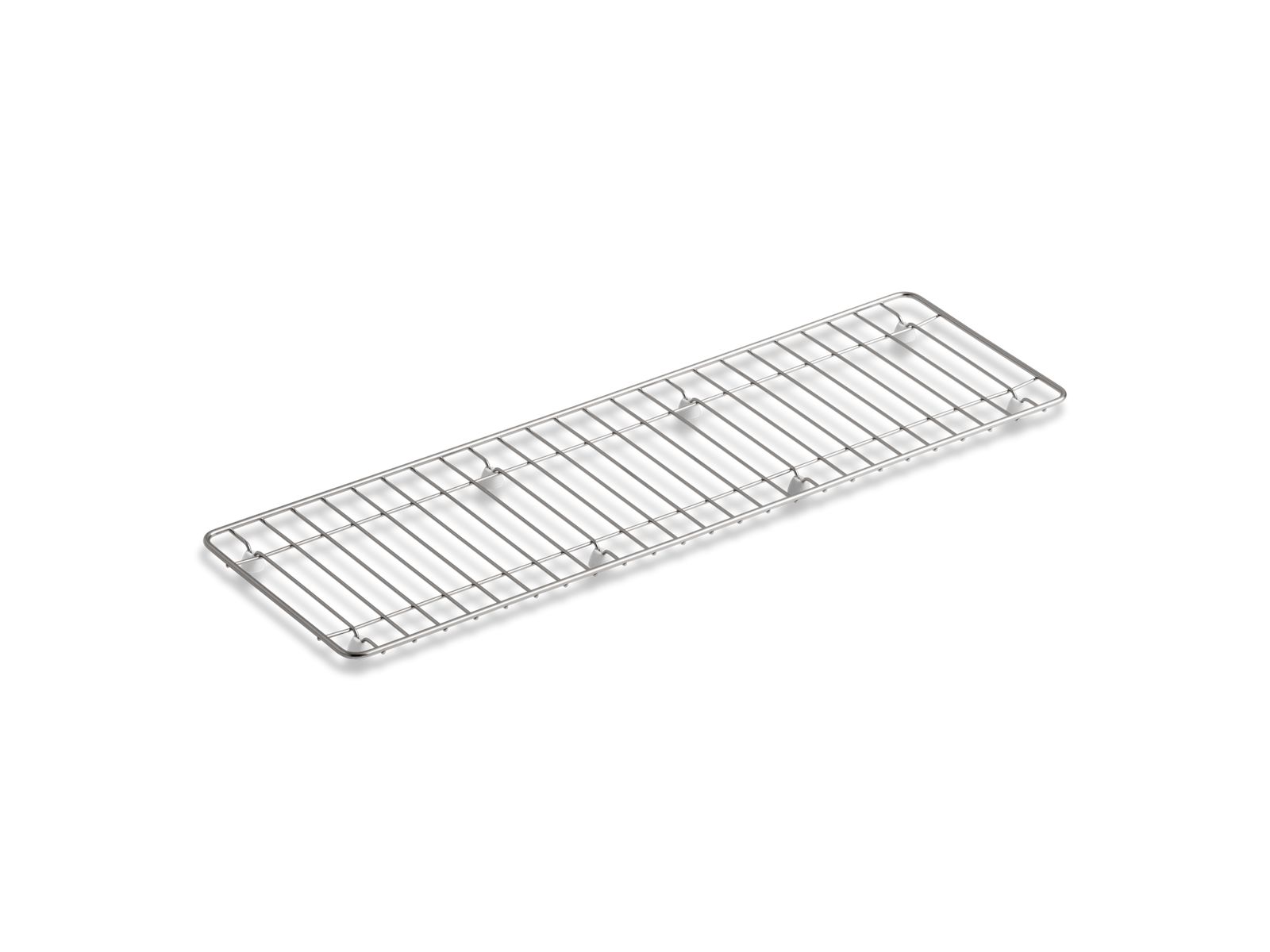 Undertone® Stainless steel sink rack, 25-3/16" x 7-11/16"