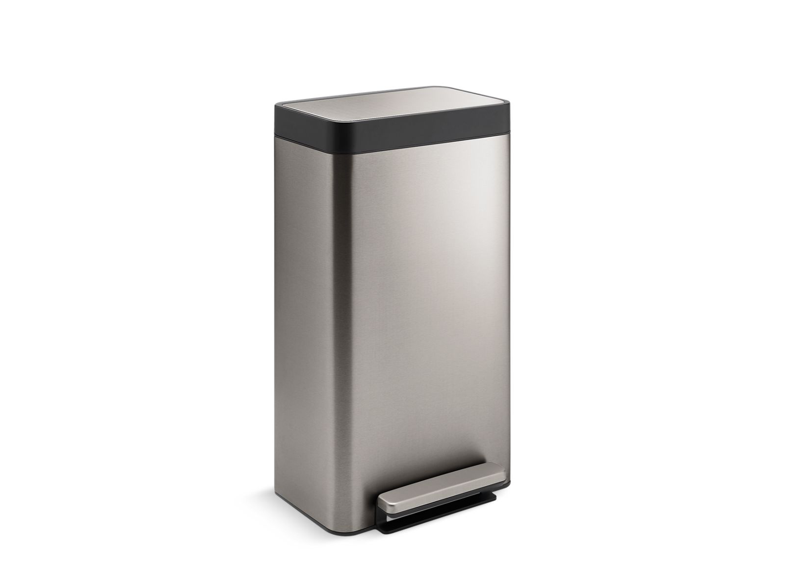8-gallon loft stainless steel step can