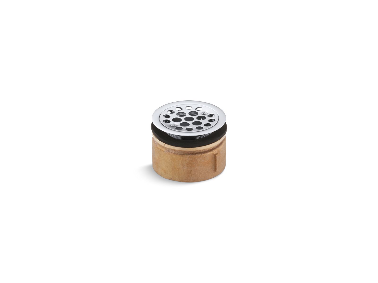 Service sink strainer tapped for 3" NPT