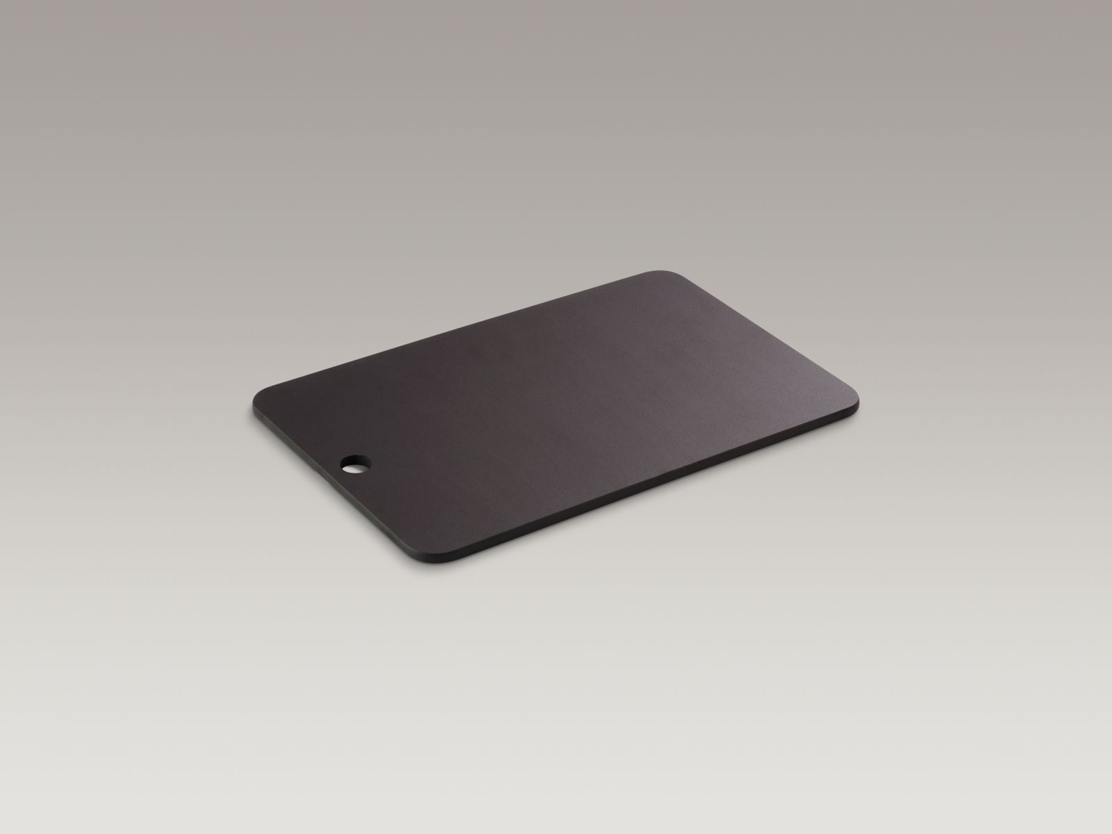 Iron/Occasions(R) island sink natural fiber composite cutting board