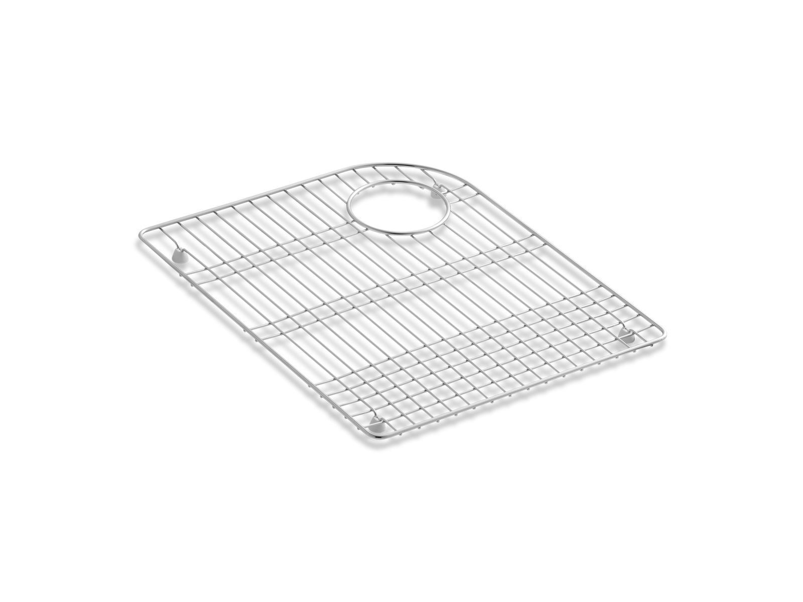 Executive Chef™ Stainless steel sink rack, 17-5/8" x 14-1/4" for use in Executive Chef™ kitchen sinks