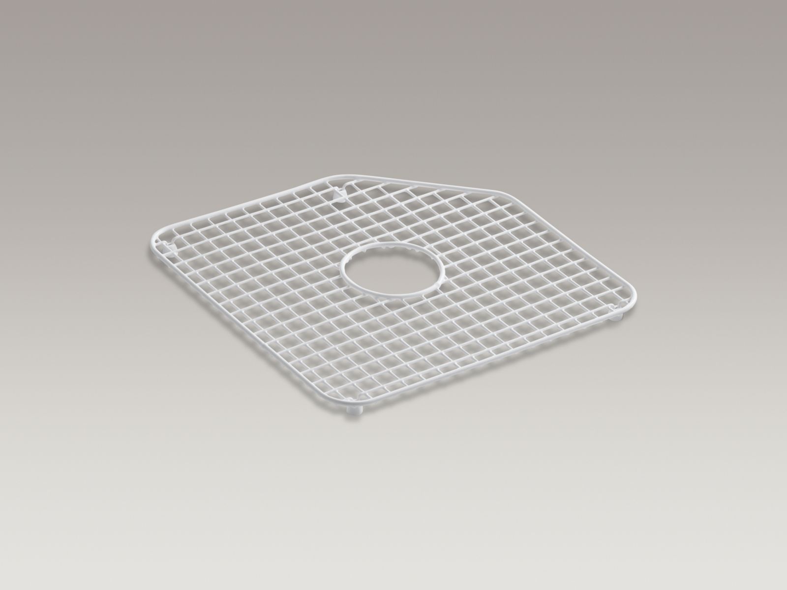 Undertone(R) vinyl coated steel bottom bowl rack, 15-3/4" x 15-3/4"