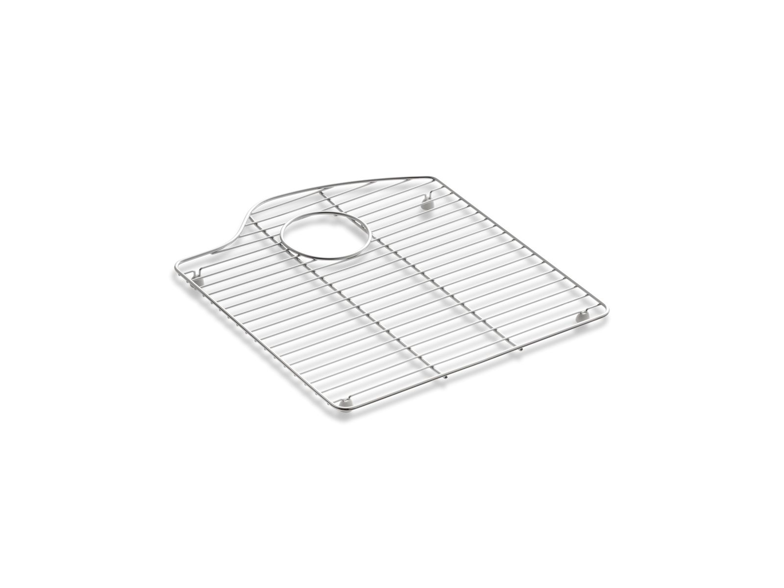 Wheatland® 15-5/16" x 16-7/8" stainless steel sink rack, for right bowl