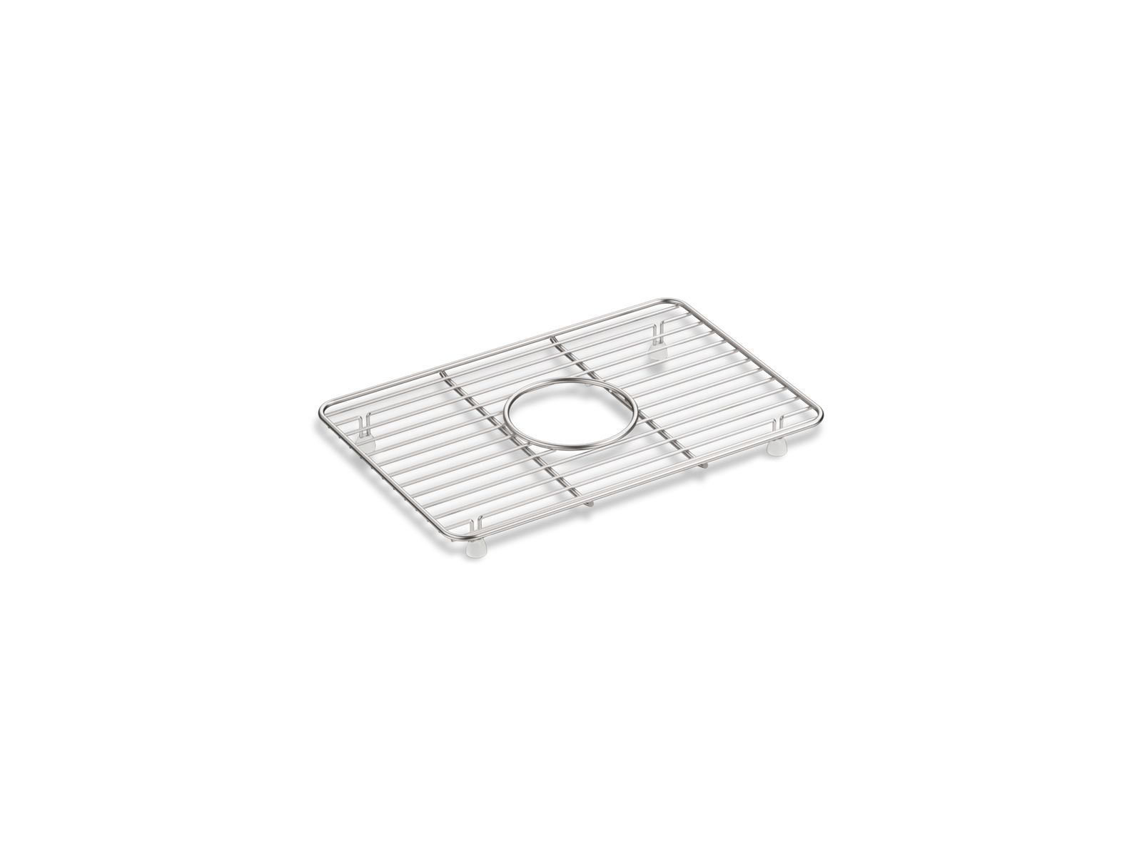 Cairn® Small stainless steel sink rack, 9-7/16" x 14