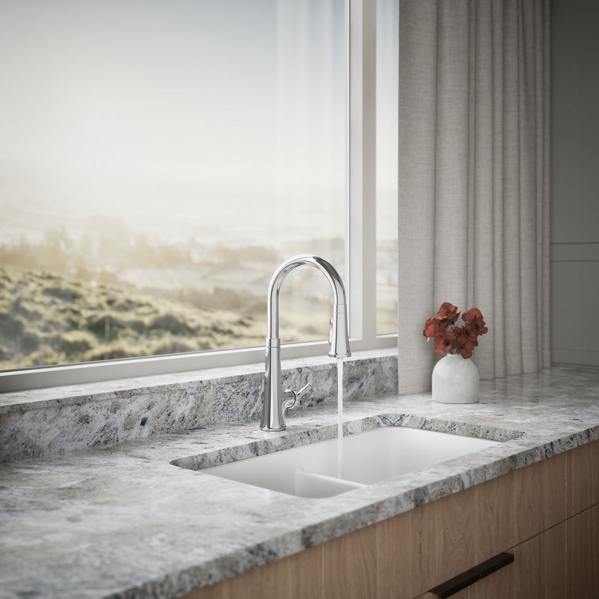 34440-tone-touchless-pull-down-kitchen-sink-faucet-with-three-function-sprayhead-19.jpg Tone® Touchless pull-down kitchen sink faucet with three-function sprayhead