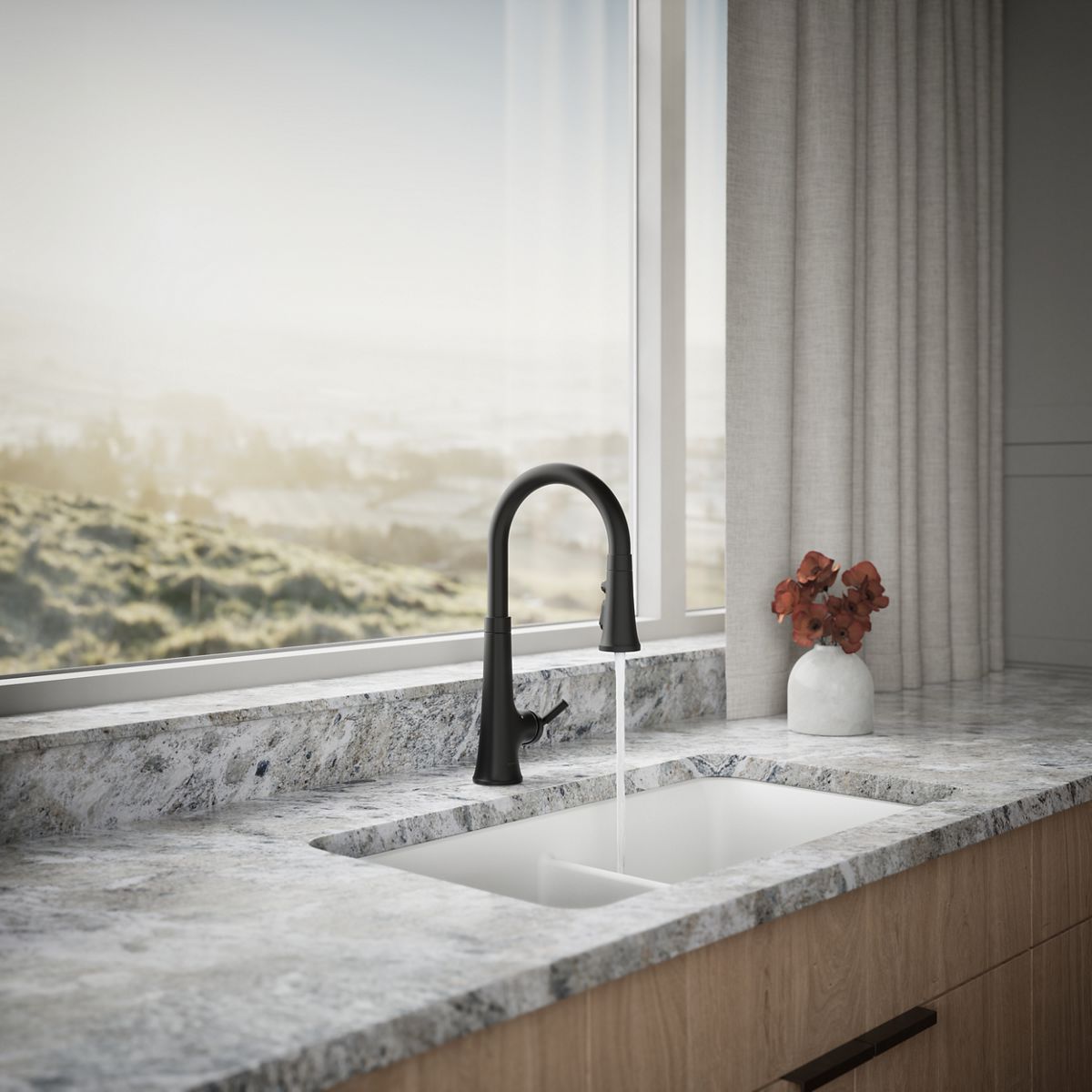 34440-tone-touchless-pull-down-kitchen-sink-faucet-with-three-function-sprayhead-21.jpg Tone® Touchless pull-down kitchen sink faucet with three-function sprayhead