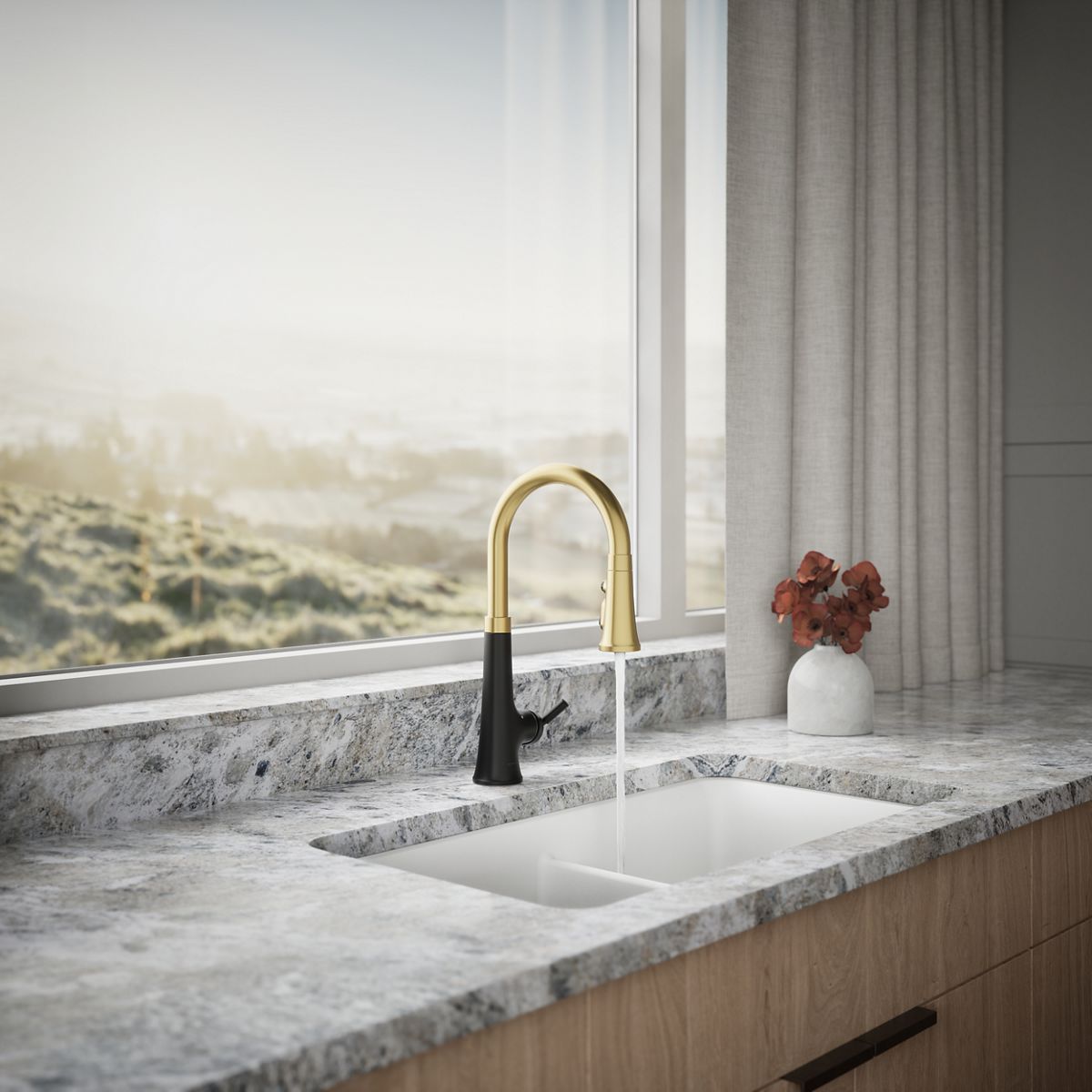 34440-tone-touchless-pull-down-kitchen-sink-faucet-with-three-function-sprayhead-22.jpg Tone® Touchless pull-down kitchen sink faucet with three-function sprayhead