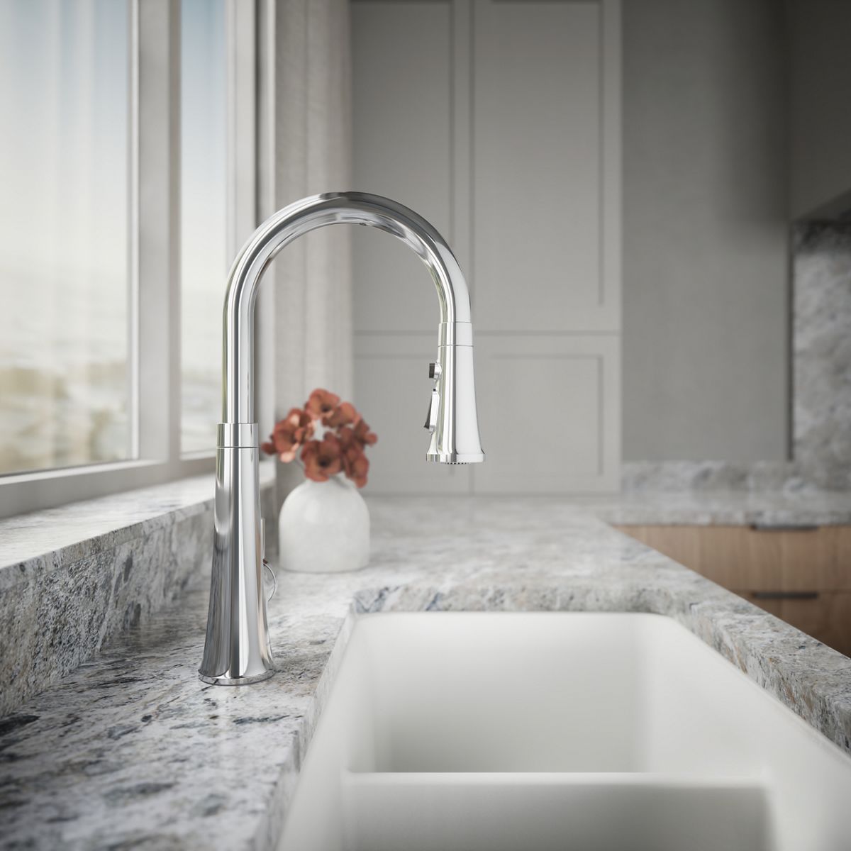 34440-tone-touchless-pull-down-kitchen-sink-faucet-with-three-function-sprayhead-37.jpg Tone® Touchless pull-down kitchen sink faucet with three-function sprayhead