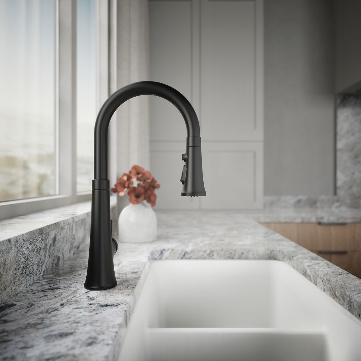 34440-tone-touchless-pull-down-kitchen-sink-faucet-with-three-function-sprayhead-39.jpg Tone® Touchless pull-down kitchen sink faucet with three-function sprayhead