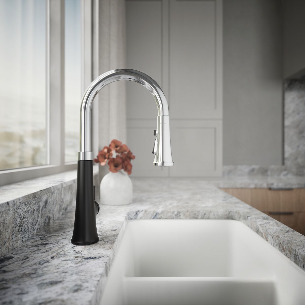 34440-tone-touchless-pull-down-kitchen-sink-faucet-with-three-function-sprayhead-41.jpg Tone® Touchless pull-down kitchen sink faucet with three-function sprayhead