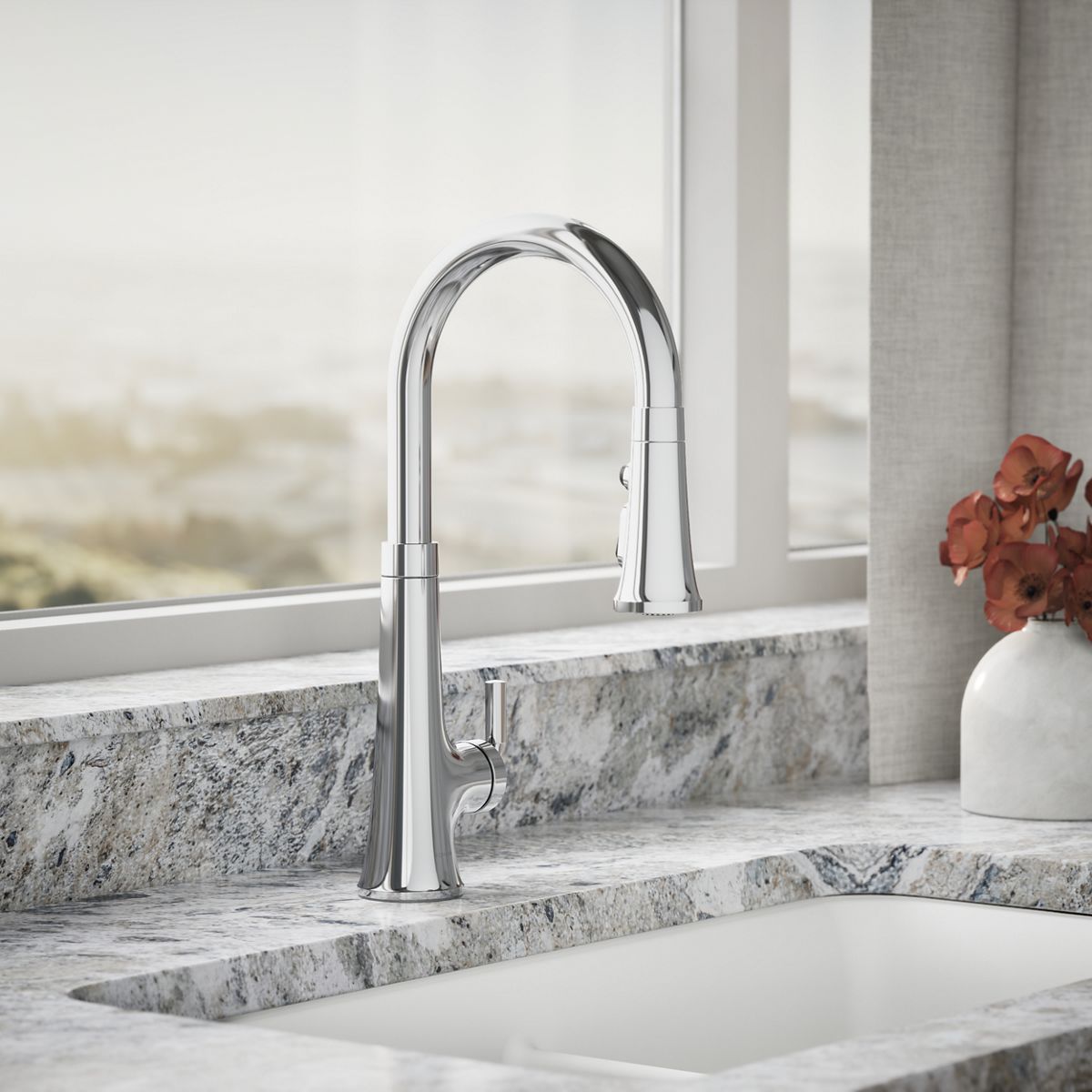 34440-tone-touchless-pull-down-kitchen-sink-faucet-with-three-function-sprayhead-7.jpg Tone® Touchless pull-down kitchen sink faucet with three-function sprayhead