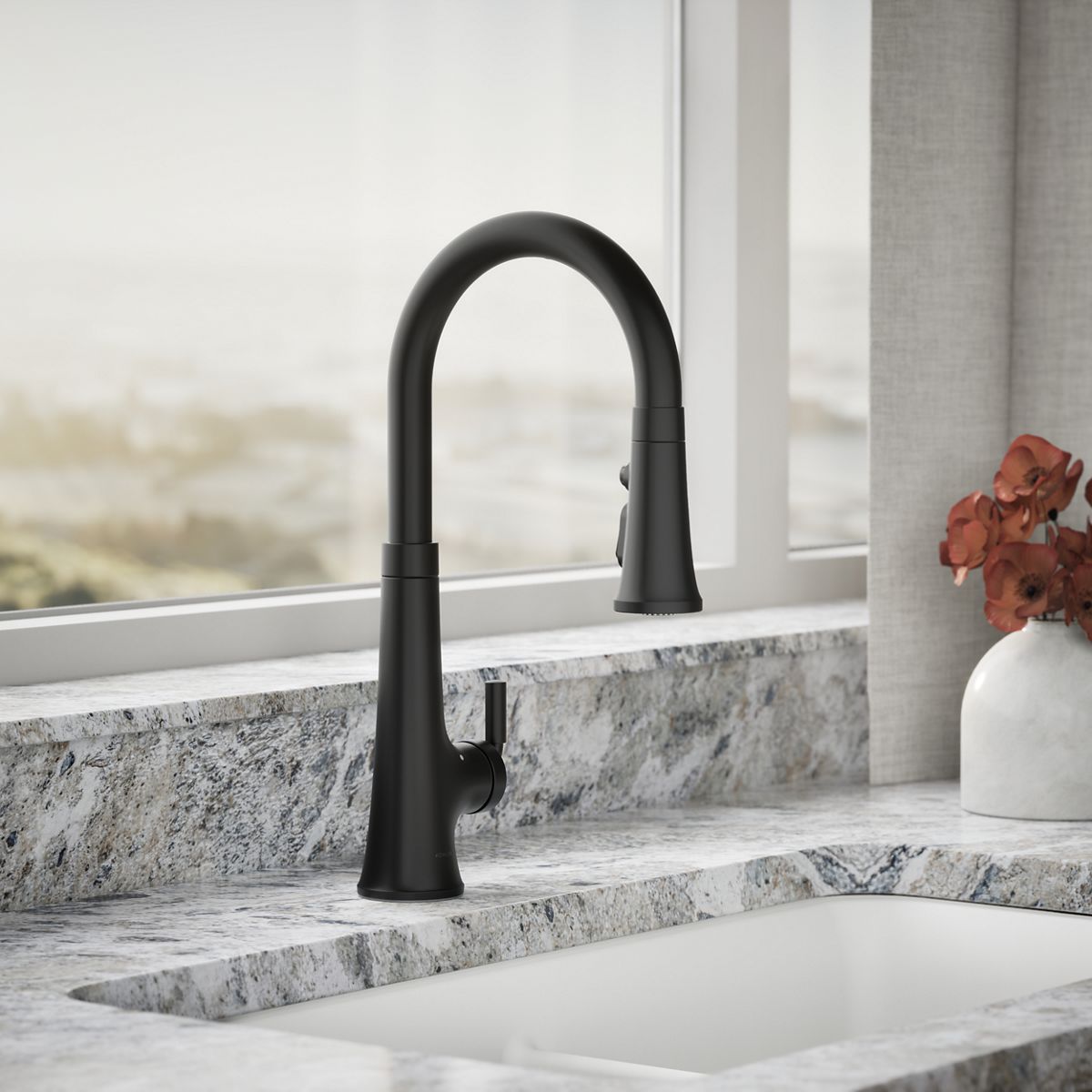34440-tone-touchless-pull-down-kitchen-sink-faucet-with-three-function-sprayhead-9.jpg Tone® Touchless pull-down kitchen sink faucet with three-function sprayhead