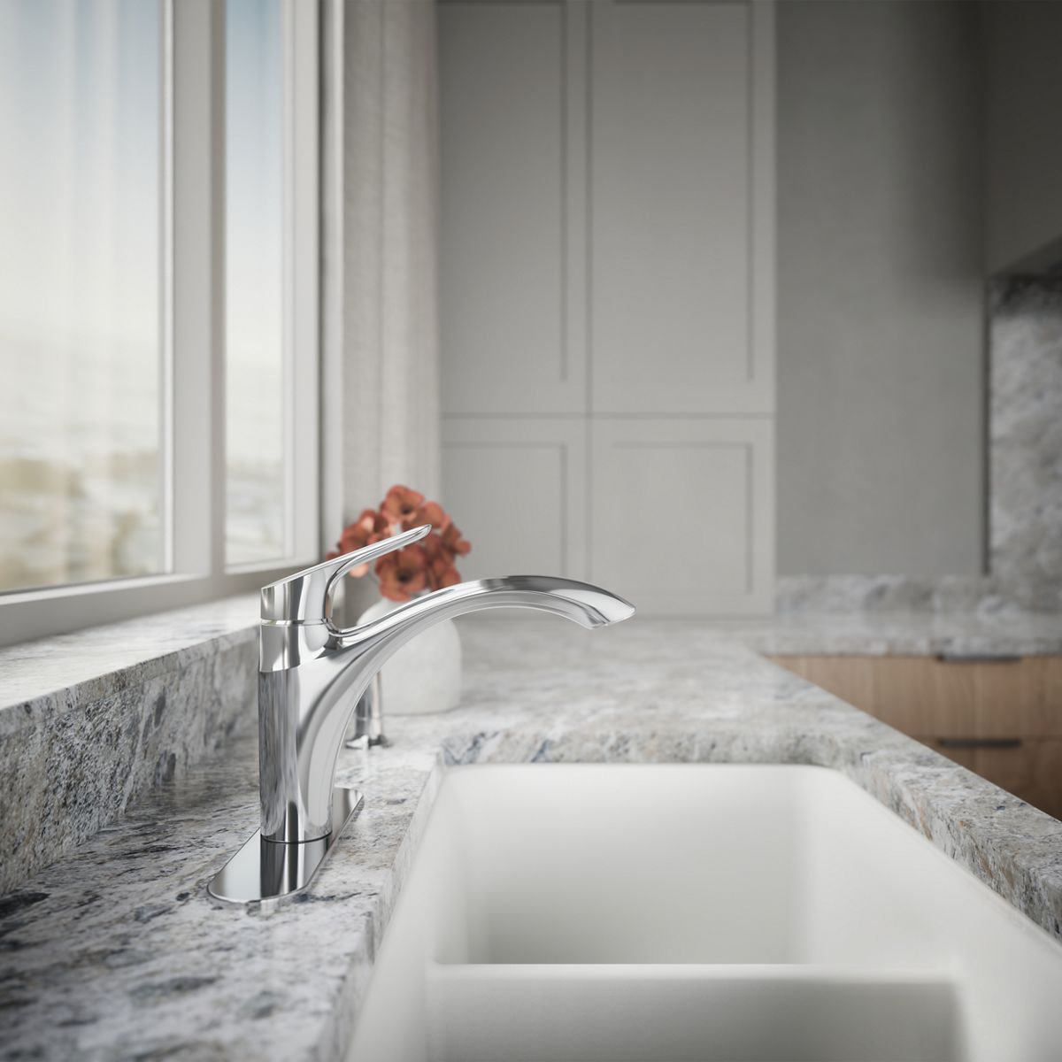 34465-rival-single-handle-kitchen-sink-faucet-with-side-sprayer-19.jpg Rival® Single-handle kitchen sink faucet with side sprayer