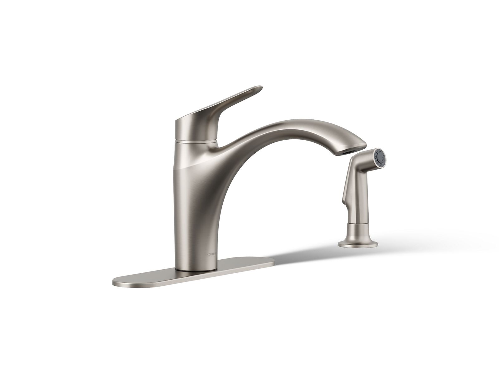 34465-rival-single-handle-kitchen-sink-faucet-with-side-sprayer-2.jpg Rival® Single-handle kitchen sink faucet with side sprayer
