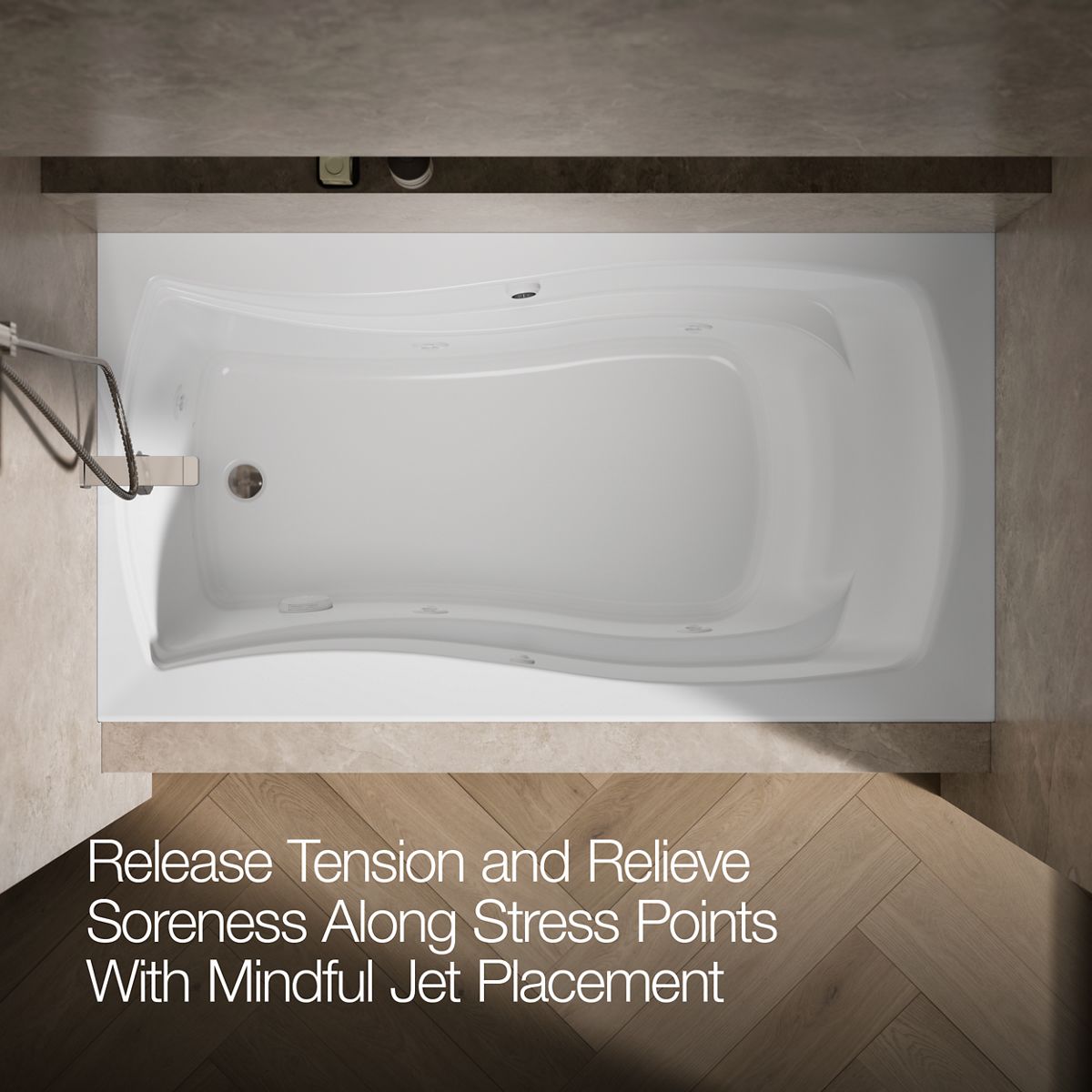 3449-mariposa-66-x-36-alcove-whirlpool-bath-with-bask-heated-surface-left-drain-11.jpg Mariposa® 66" x 36" alcove whirlpool bath with Bask® heated surface, left drain