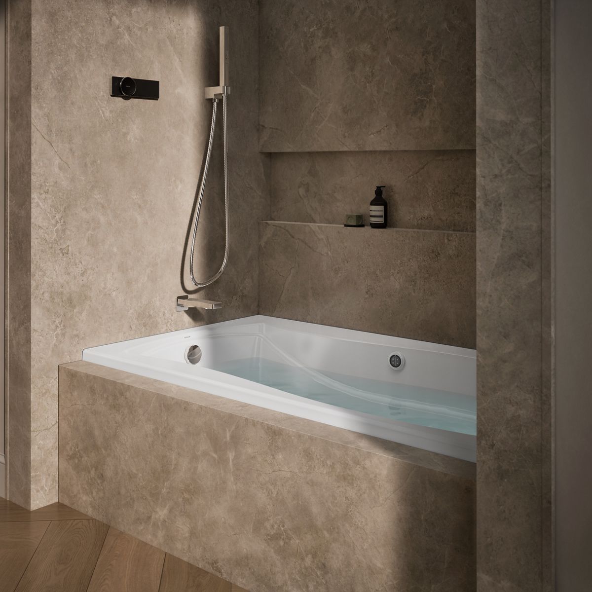 3449-mariposa-66-x-36-alcove-whirlpool-bath-with-bask-heated-surface-left-drain-7.jpg Mariposa® 66" x 36" alcove whirlpool bath with Bask® heated surface, left drain