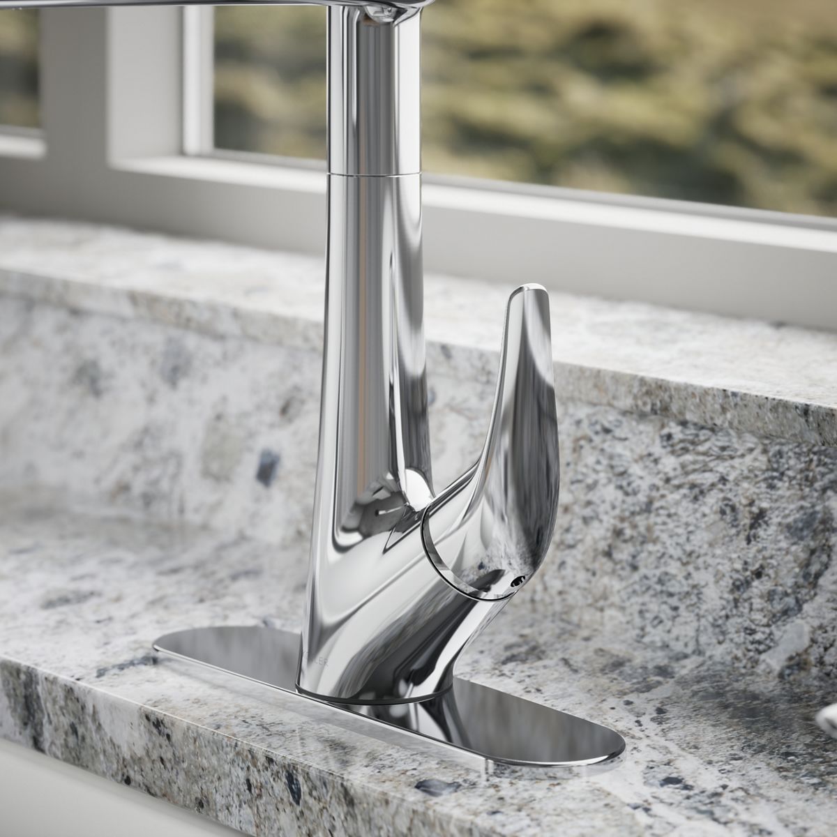 34570-arise-pull-down-kitchen-sink-faucet-with-two-function-sprayhead-11.jpg Arise® Pull-down kitchen sink faucet with two-function sprayhead