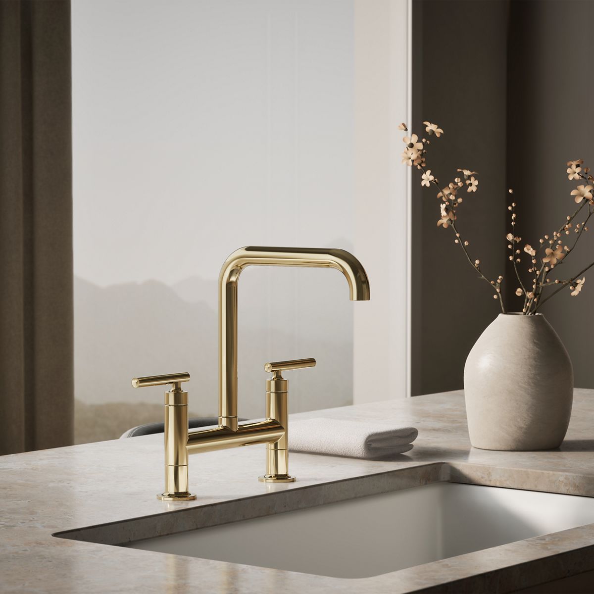 34609-purist-two-hole-bridge-kitchen-sink-faucet-16.jpg Purist® Two-hole bridge kitchen sink faucet