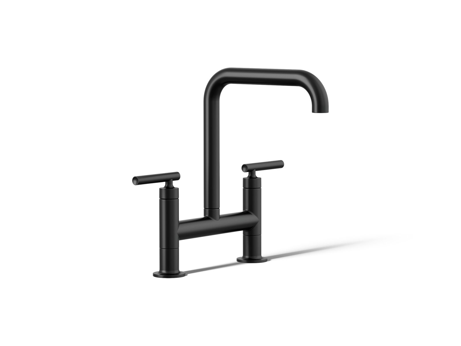 34609-purist-two-hole-bridge-kitchen-sink-faucet-2.jpg Purist® Two-hole bridge kitchen sink faucet
