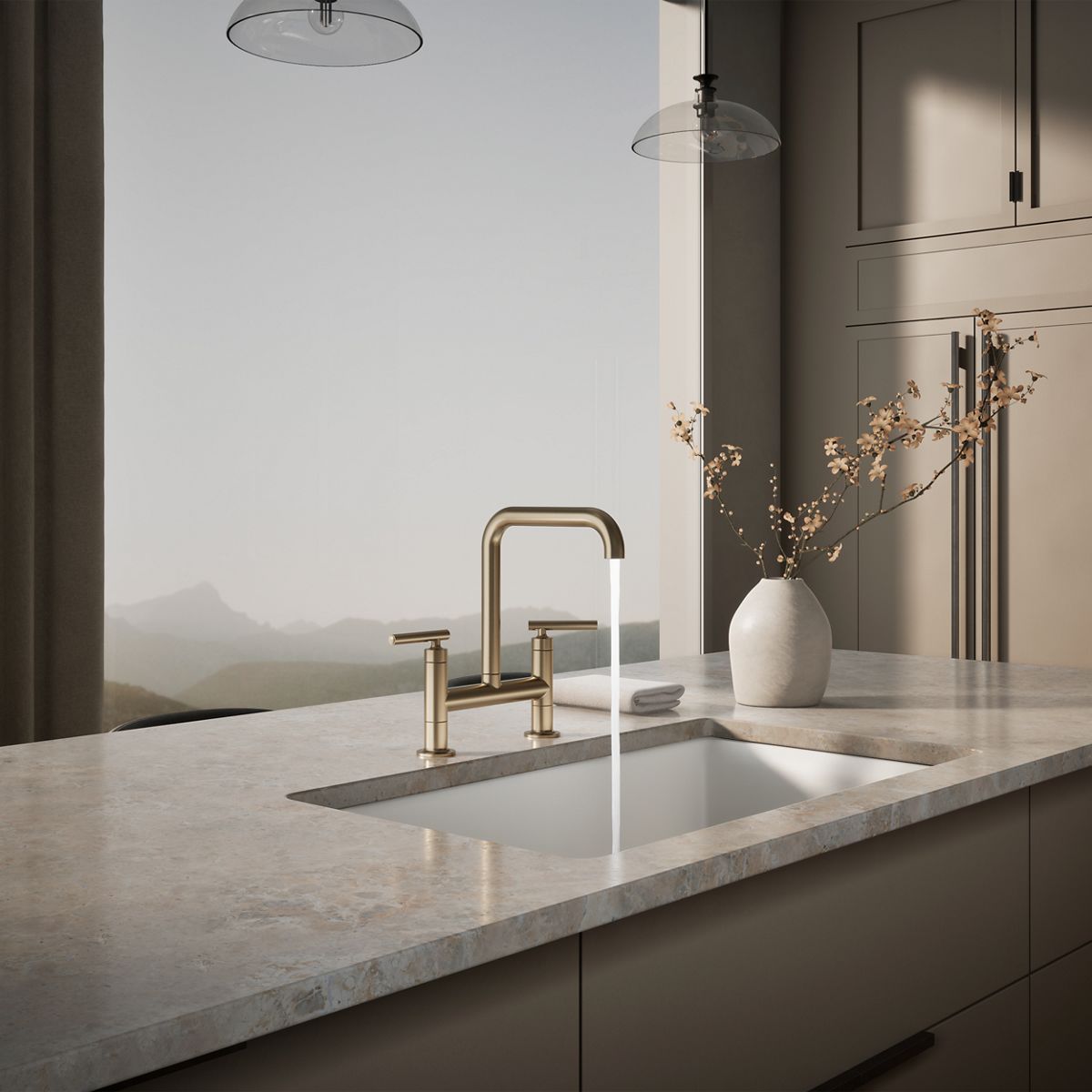 34609-purist-two-hole-bridge-kitchen-sink-faucet-30.jpg Purist® Two-hole bridge kitchen sink faucet