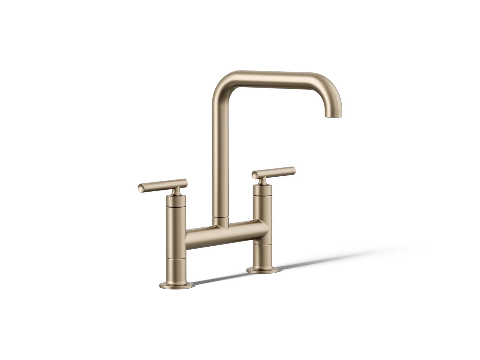 34609-purist-two-hole-bridge-kitchen-sink-faucet-6.jpg Purist® Two-hole bridge kitchen sink faucet