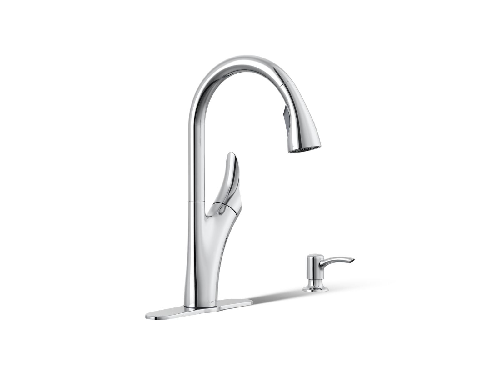 34632-touchless-pull-down-kitchen-faucet-with-soap-lotion-dispenser-1.jpg Touchless pull-down kitchen faucet with soap/lotion dispenser