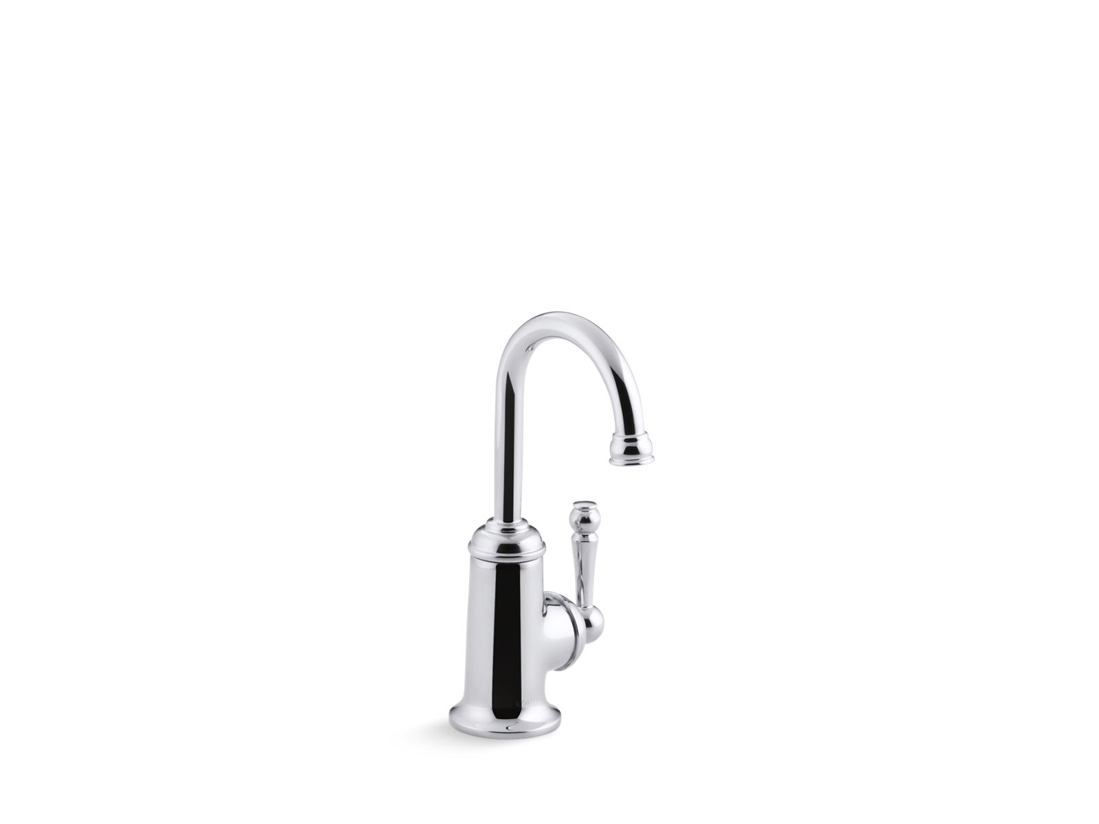 Wellspring® Beverage faucet with traditional design and components to connect with the Aquifer® water filtration system