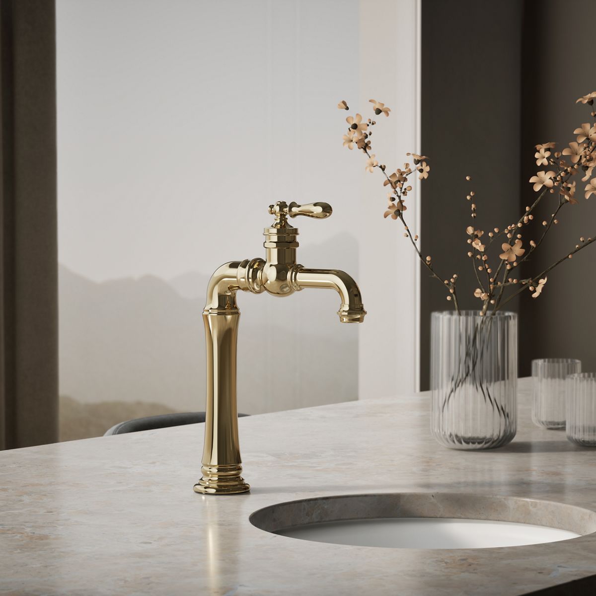 34678-artifacts-gentleman-s-single-handle-bar-sink-faucet-16.jpg Artifacts® Gentleman's® Single-handle bar sink faucet
