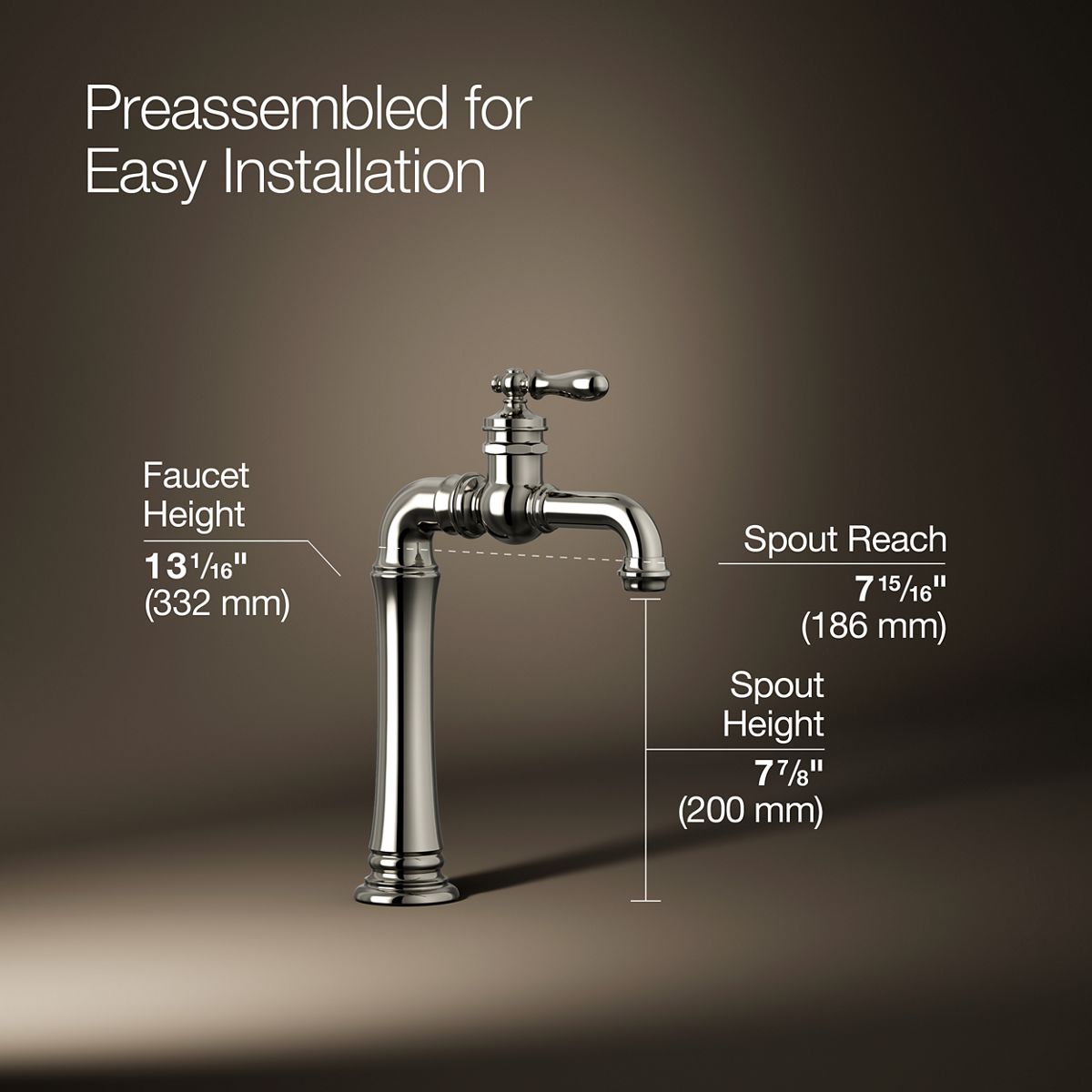 34678-artifacts-gentleman-s-single-handle-bar-sink-faucet-20.jpg Artifacts® Gentleman's® Single-handle bar sink faucet