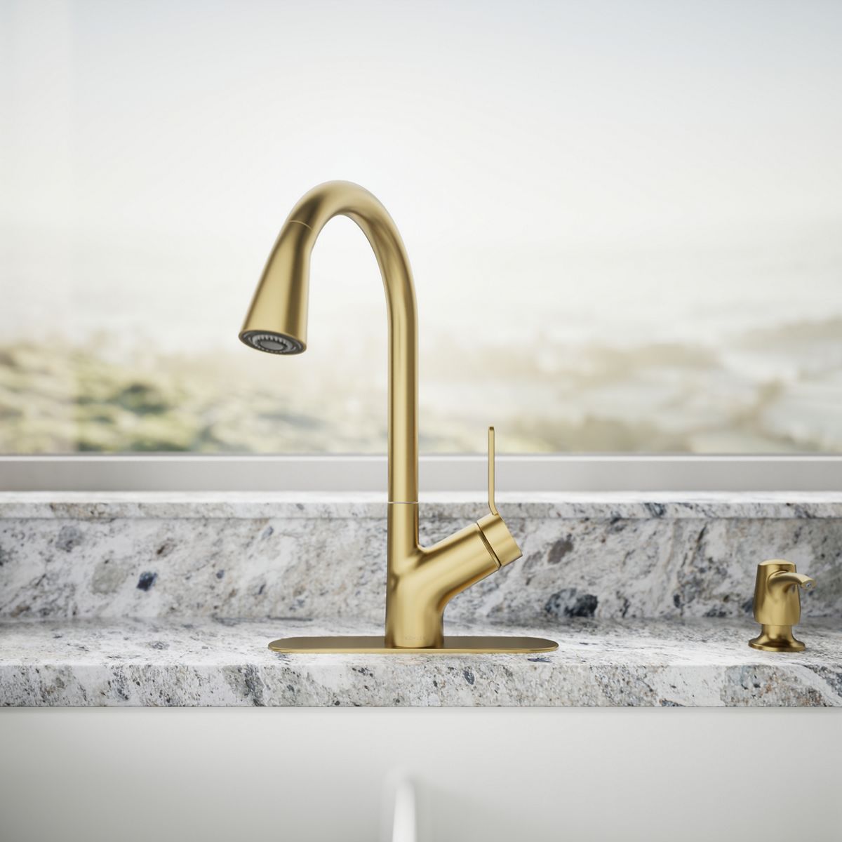 34708-setra-pull-down-kitchen-faucet-with-soap-lotion-dispenser-18.jpg Setra® Pull-down kitchen faucet with soap/lotion dispenser