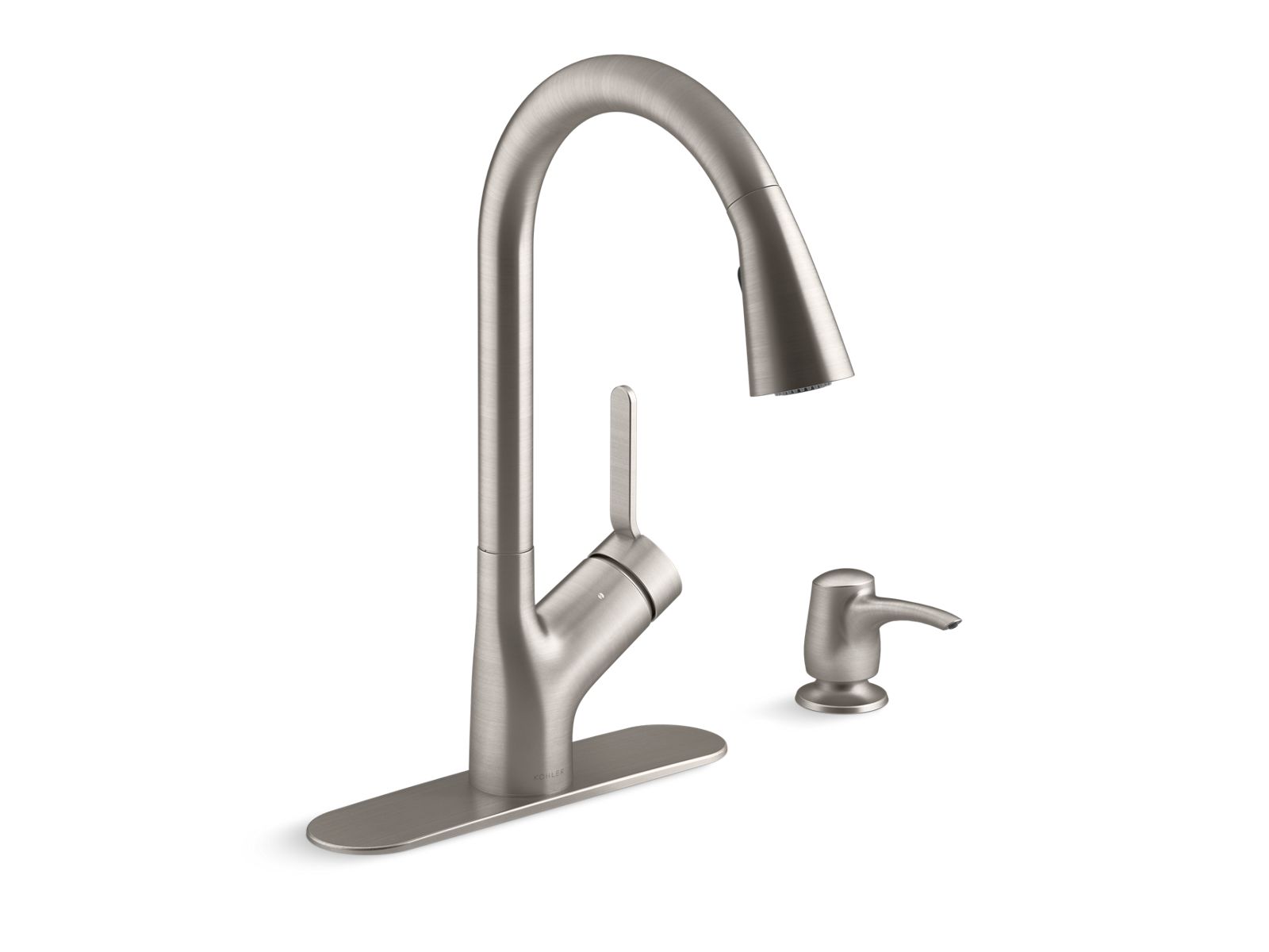 34722-setra-kitchen-faucet-with-kohler-konnect-and-voice-activated-technology-with-soap-lotion-dispenser-3.jpg Setra® Kitchen faucet with KOHLER® Konnect™ and voice-activated technology with soap/lotion dispenser
