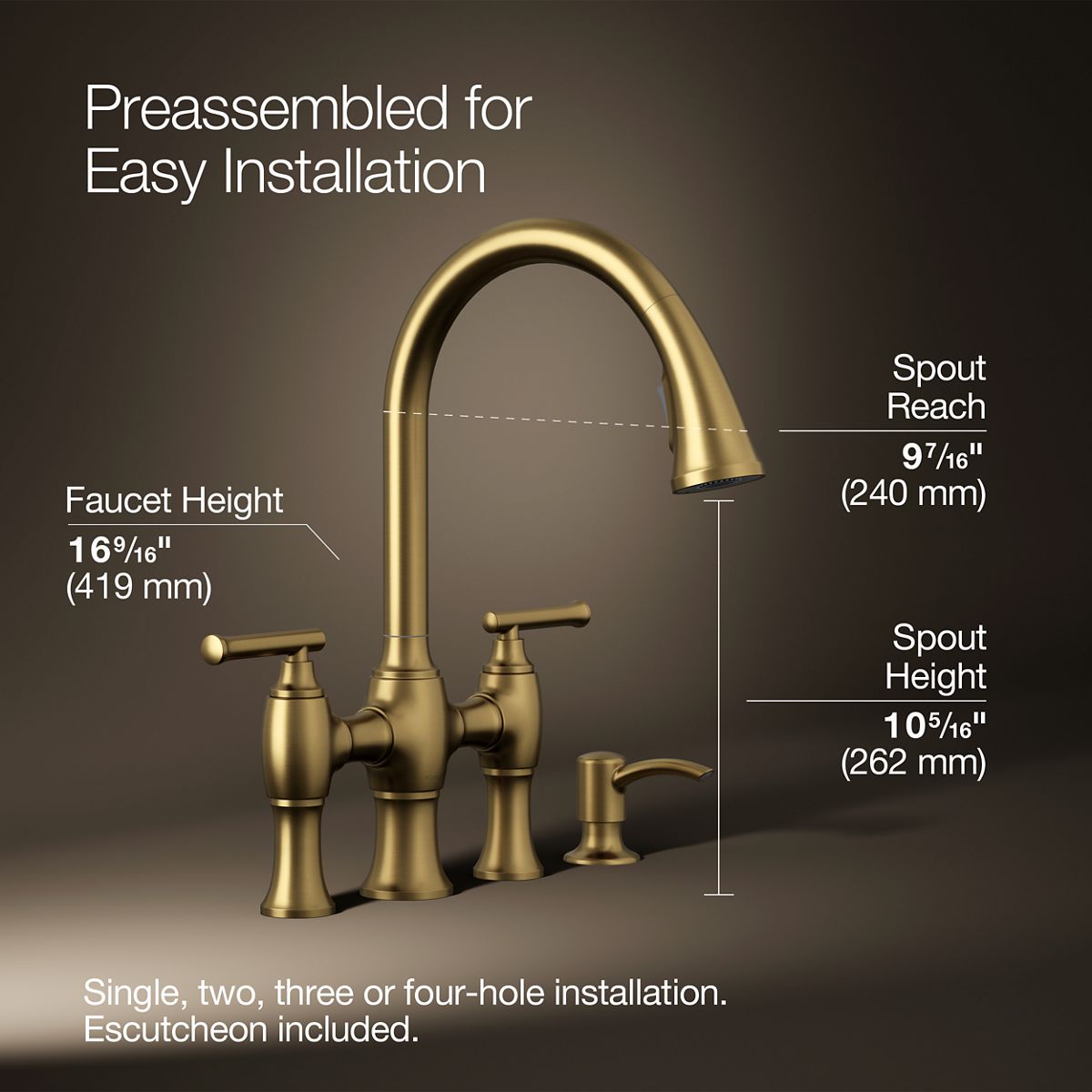 34739-oresund-single-hole-bridge-kitchen-sink-faucet-with-two-function-sprayhead-11.jpg Oresund® Single-hole bridge kitchen sink faucet with two-function sprayhead