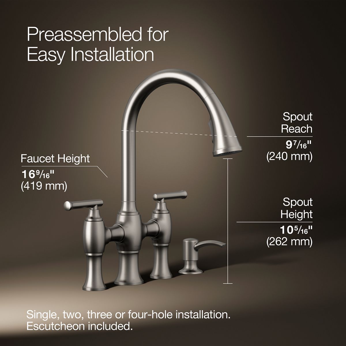 34739-oresund-single-hole-bridge-kitchen-sink-faucet-with-two-function-sprayhead-13.jpg Oresund® Single-hole bridge kitchen sink faucet with two-function sprayhead