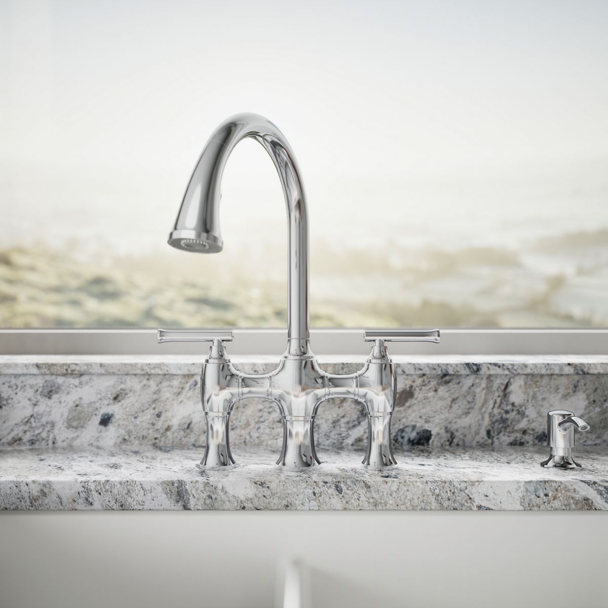 34739-oresund-single-hole-bridge-kitchen-sink-faucet-with-two-function-sprayhead-18.jpg Oresund® Single-hole bridge kitchen sink faucet with two-function sprayhead