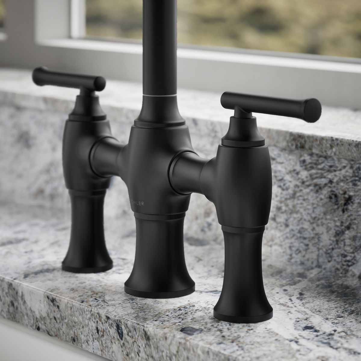 34739-oresund-single-hole-bridge-kitchen-sink-faucet-with-two-function-sprayhead-24.jpg Oresund® Single-hole bridge kitchen sink faucet with two-function sprayhead