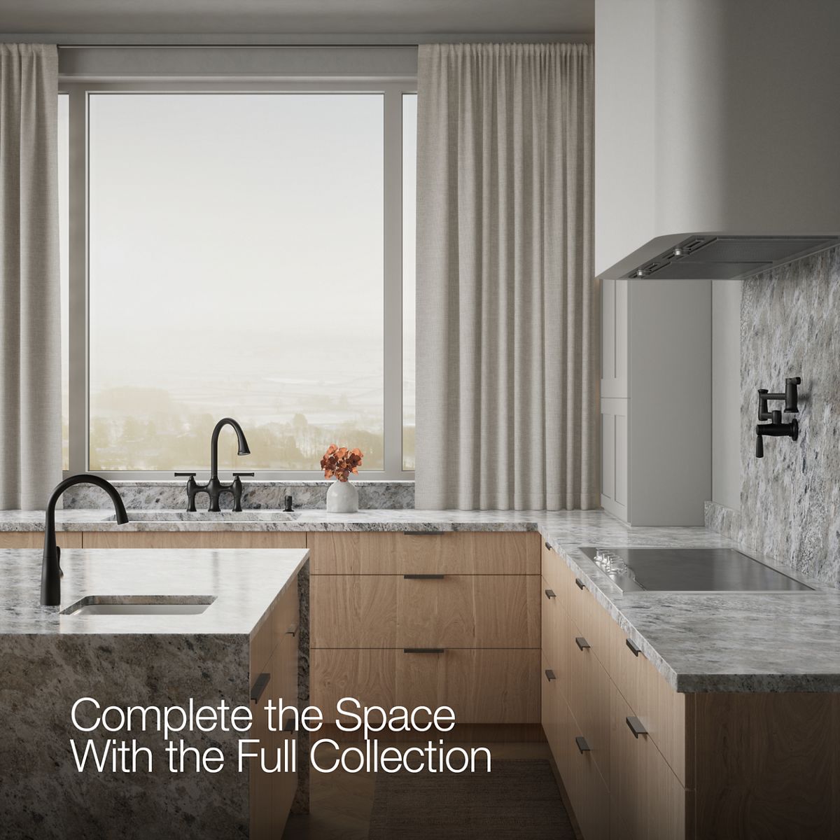 34739-oresund-single-hole-bridge-kitchen-sink-faucet-with-two-function-sprayhead-37.jpg Oresund® Single-hole bridge kitchen sink faucet with two-function sprayhead