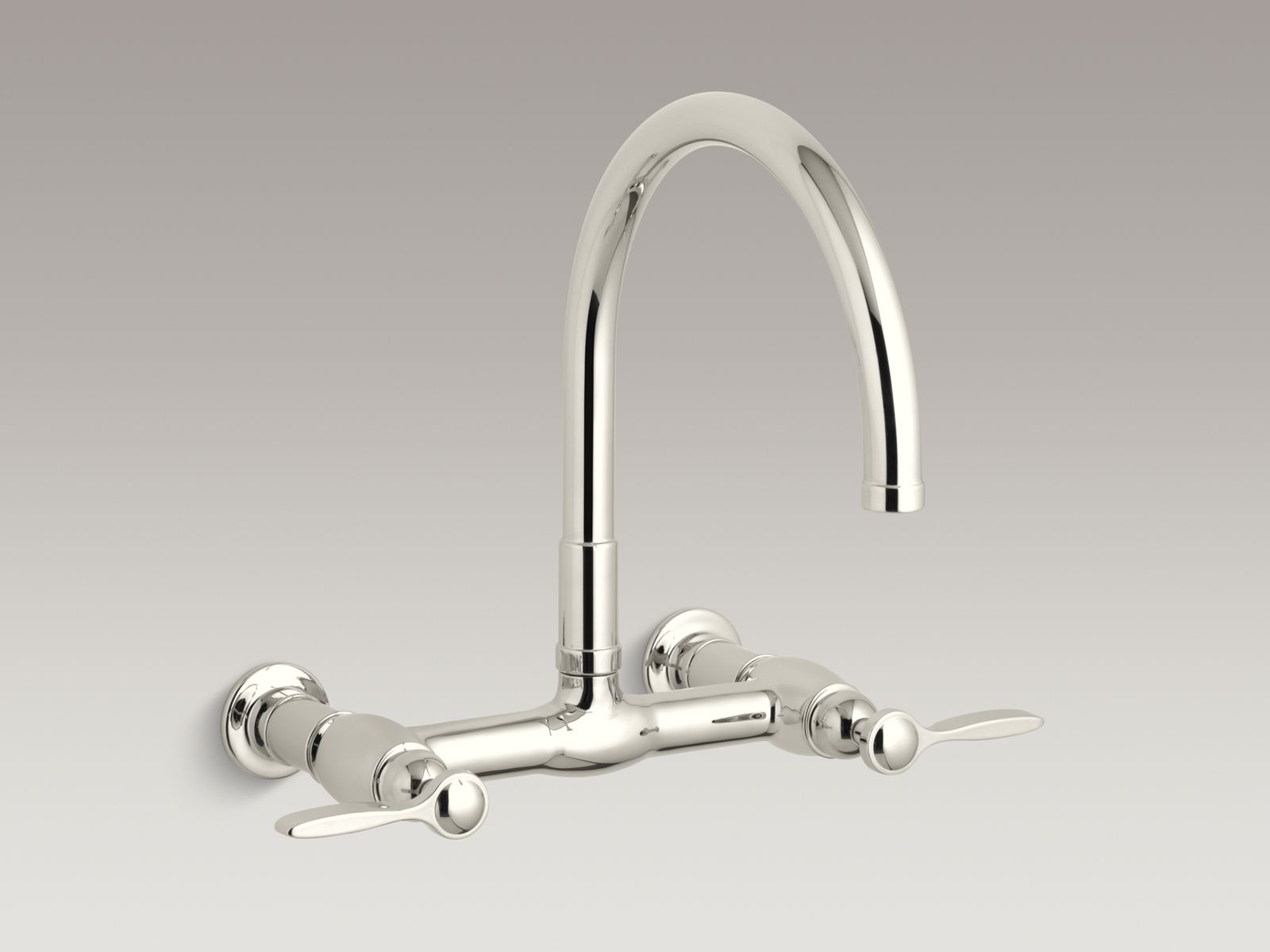 34760-parq-r-two-hole-wall-mount-bridge-kitchen-sink-faucet-with-12-9-16-gooseneck-spout-and-lever-handles-4.jpg Parq(R) two-hole wall-mount bridge kitchen sink faucet with 12-9/16" gooseneck spout and lever handles