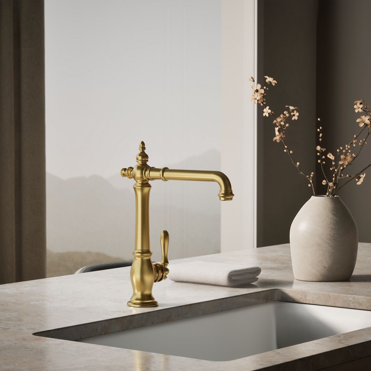 34807-artifacts-single-handle-kitchen-sink-faucet-11.jpg Artifacts® Single-handle kitchen sink faucet