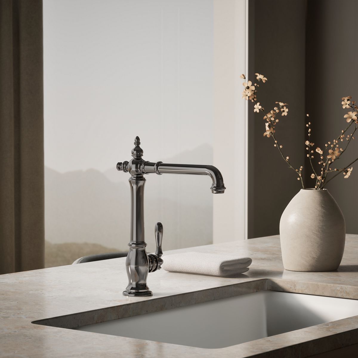 34807-artifacts-single-handle-kitchen-sink-faucet-15.jpg Artifacts® Single-handle kitchen sink faucet