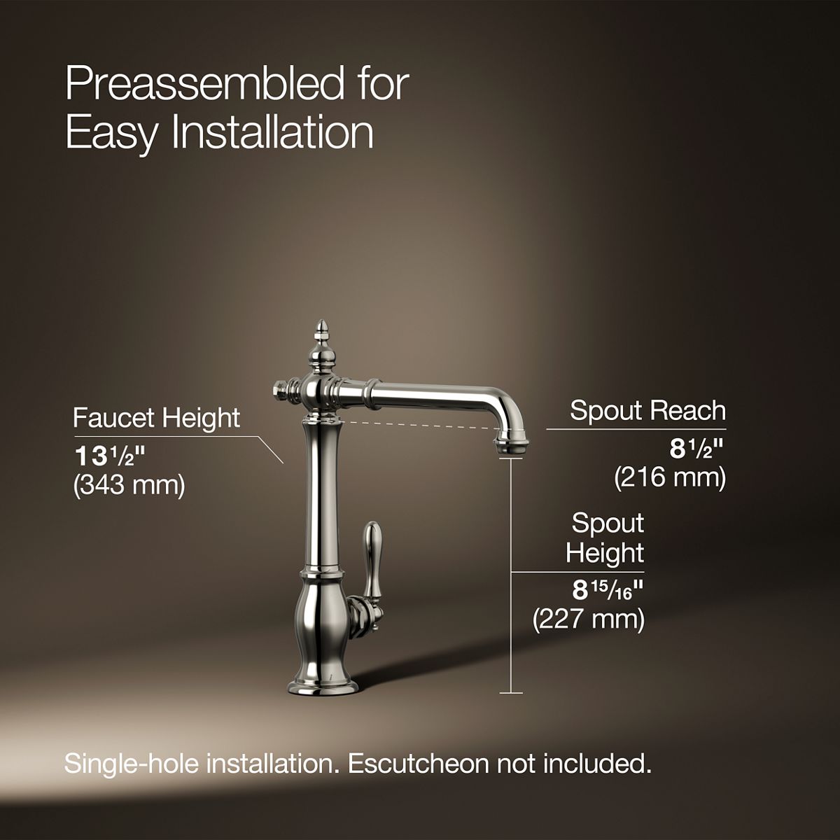 34807-artifacts-single-handle-kitchen-sink-faucet-20.jpg Artifacts® Single-handle kitchen sink faucet