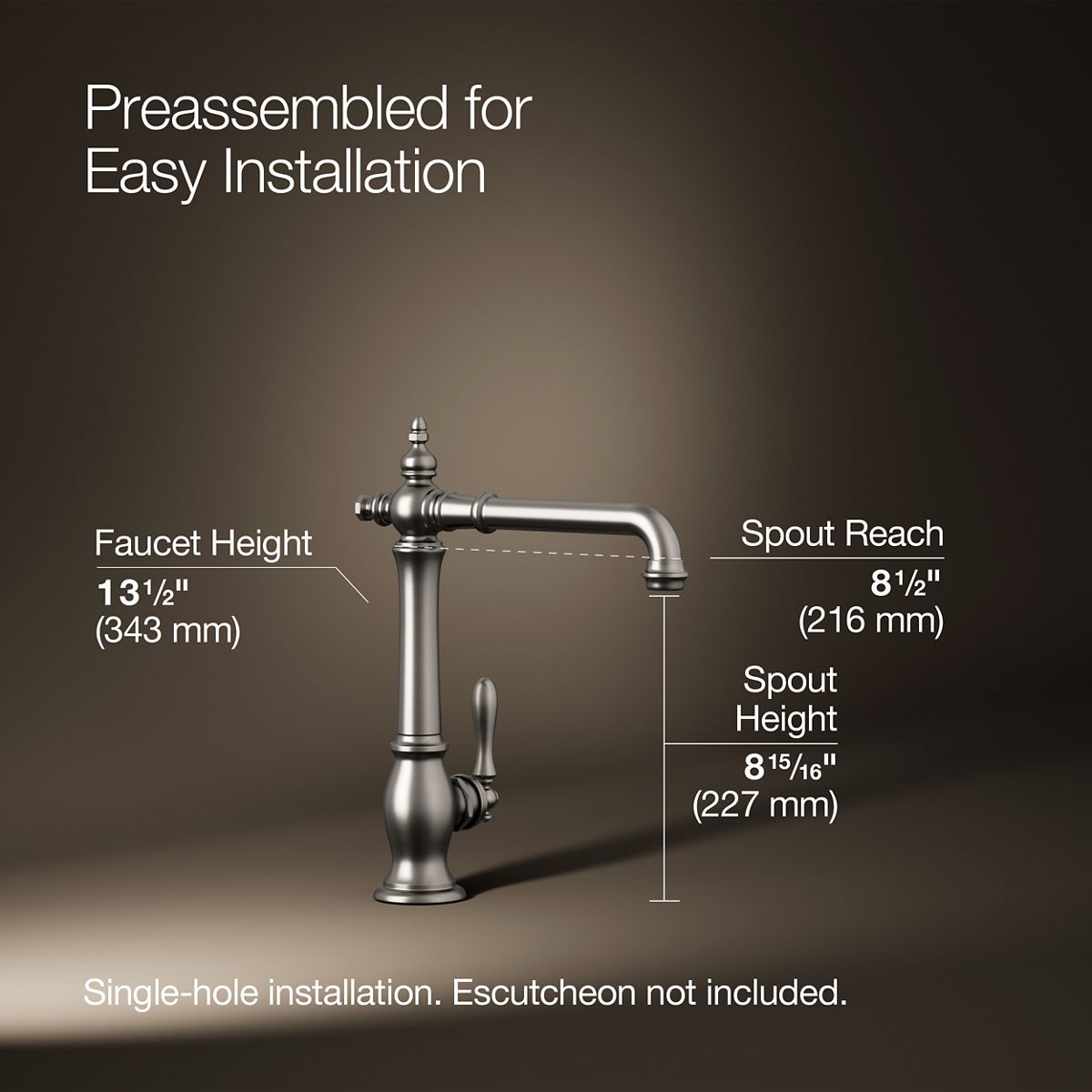 34807-artifacts-single-handle-kitchen-sink-faucet-21.jpg Artifacts® Single-handle kitchen sink faucet