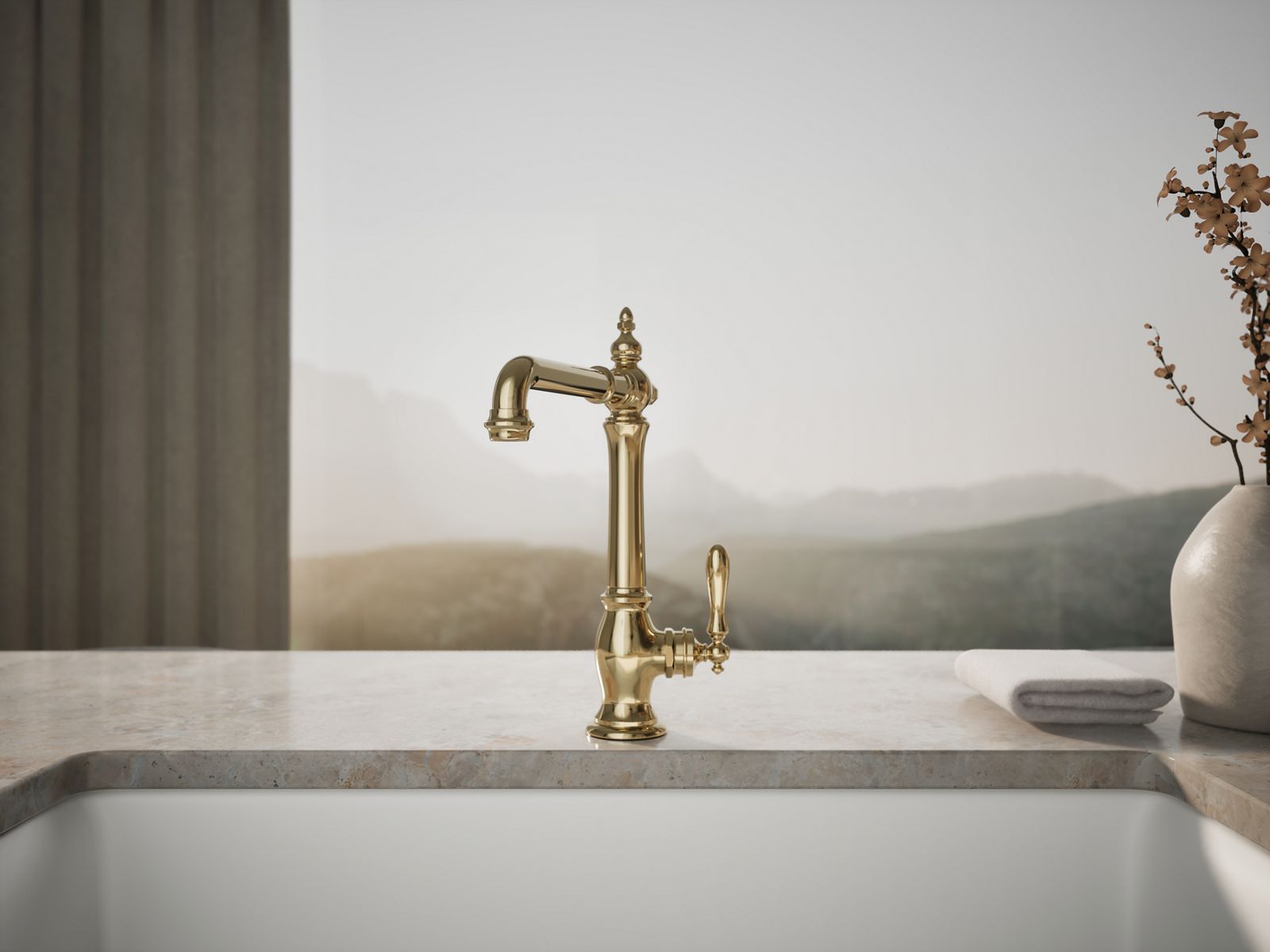 34807-artifacts-single-handle-kitchen-sink-faucet-70.jpg Artifacts® Single-handle kitchen sink faucet